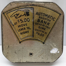 Load image into Gallery viewer, Vintage Gem Dime Register Bank
