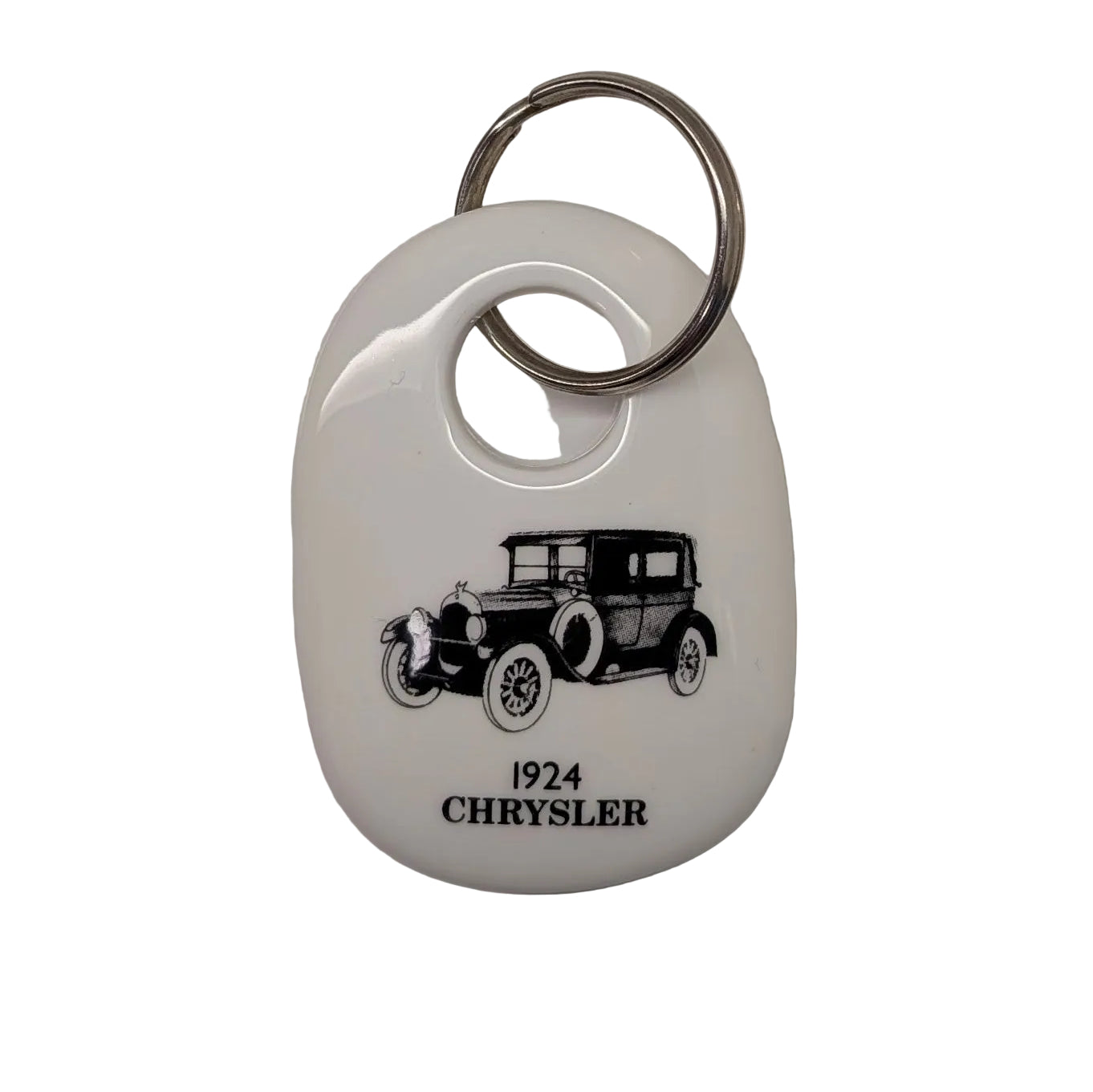 Vintage 1988 Royal Doulton Chrysler Canada China Keychain