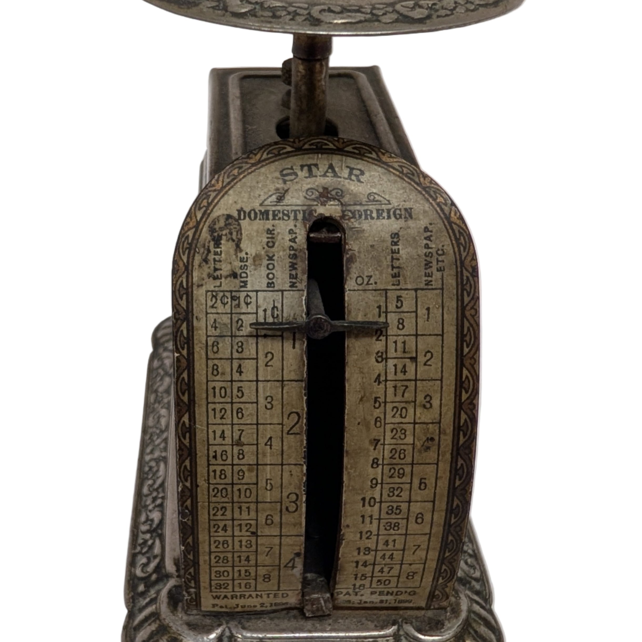 Pelouze Star Miniature Postal Scale