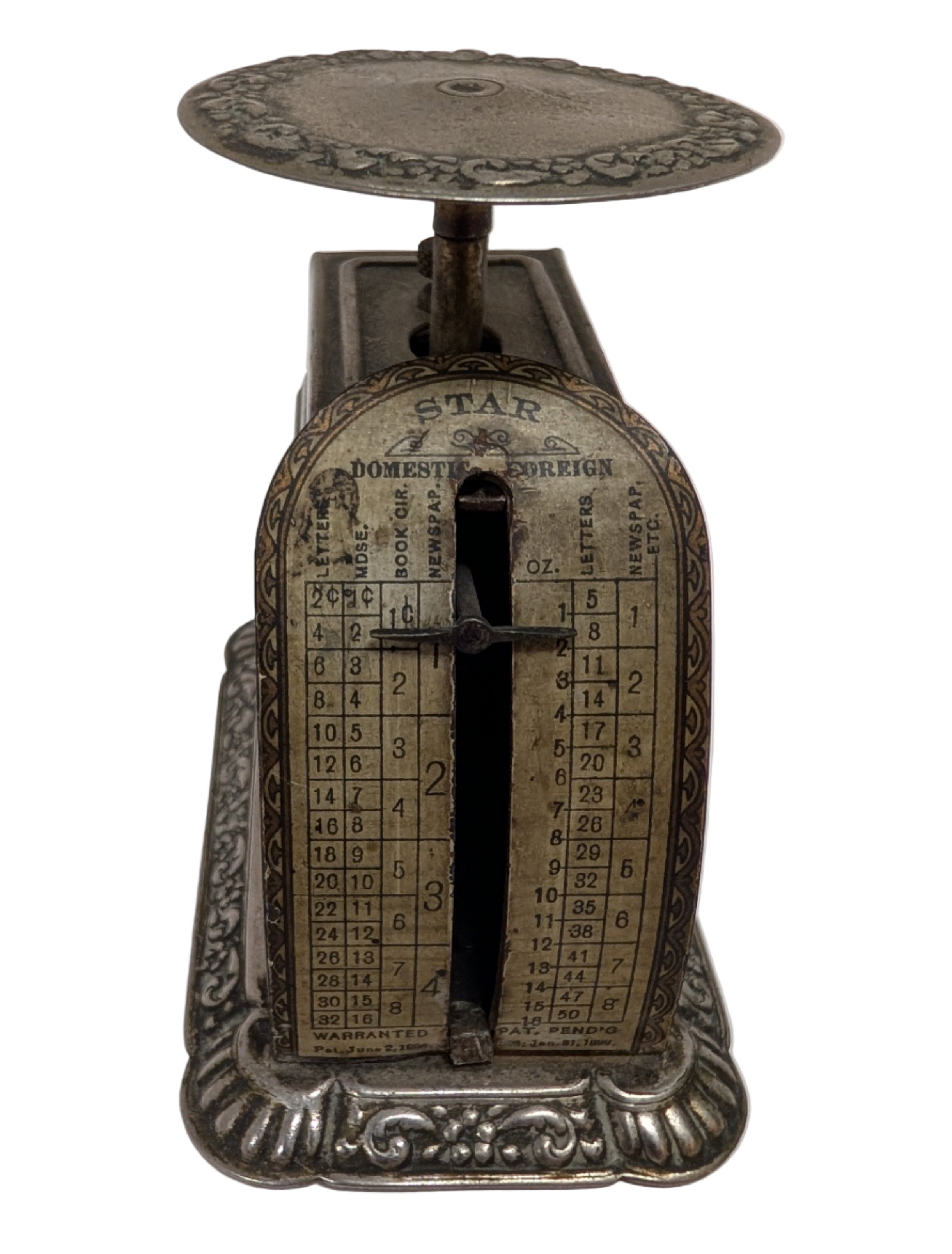 Pelouze Star Miniature Postal Scale