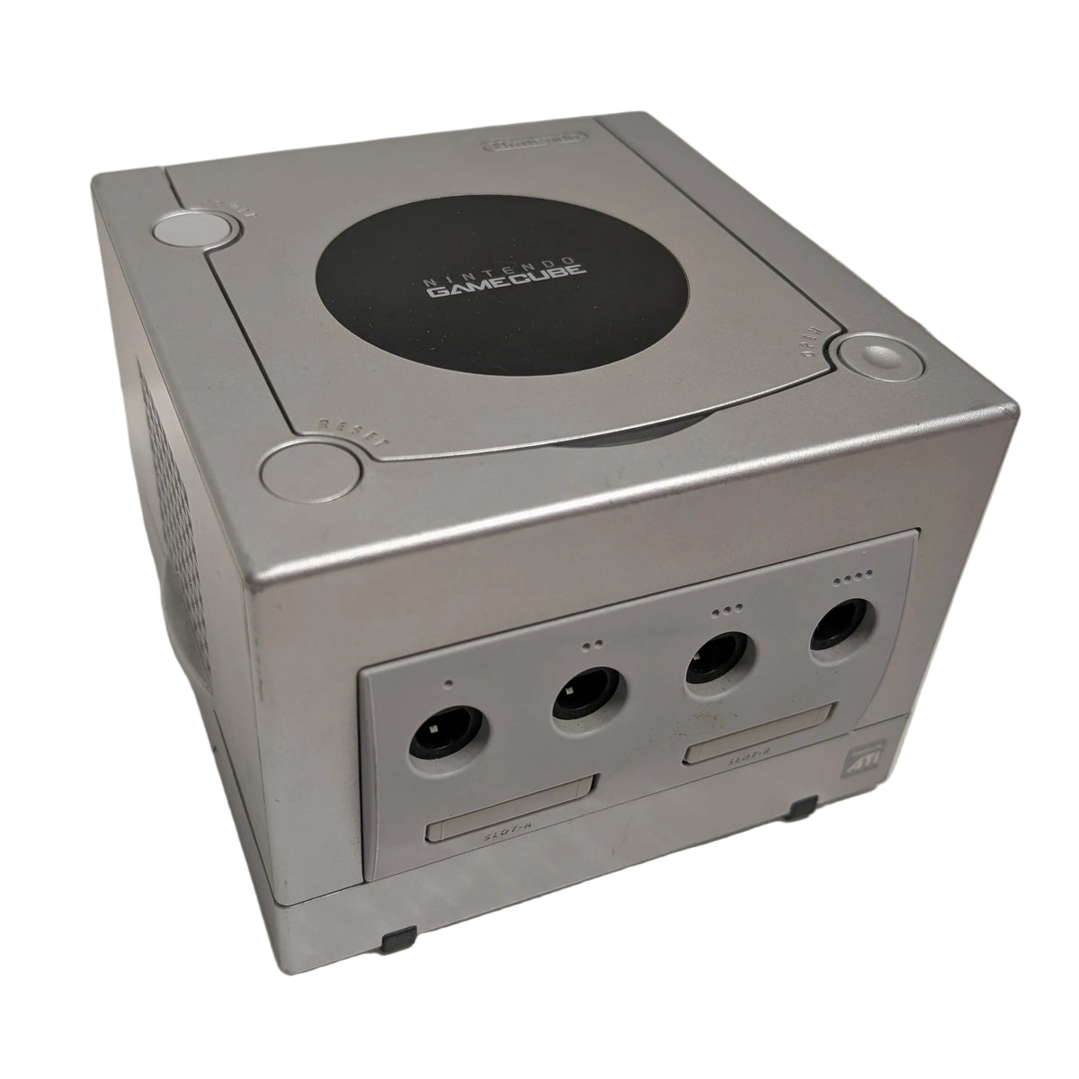 a platinum gamecube