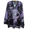 Portage Terriers 'Purple Blizzard' Jersey #35