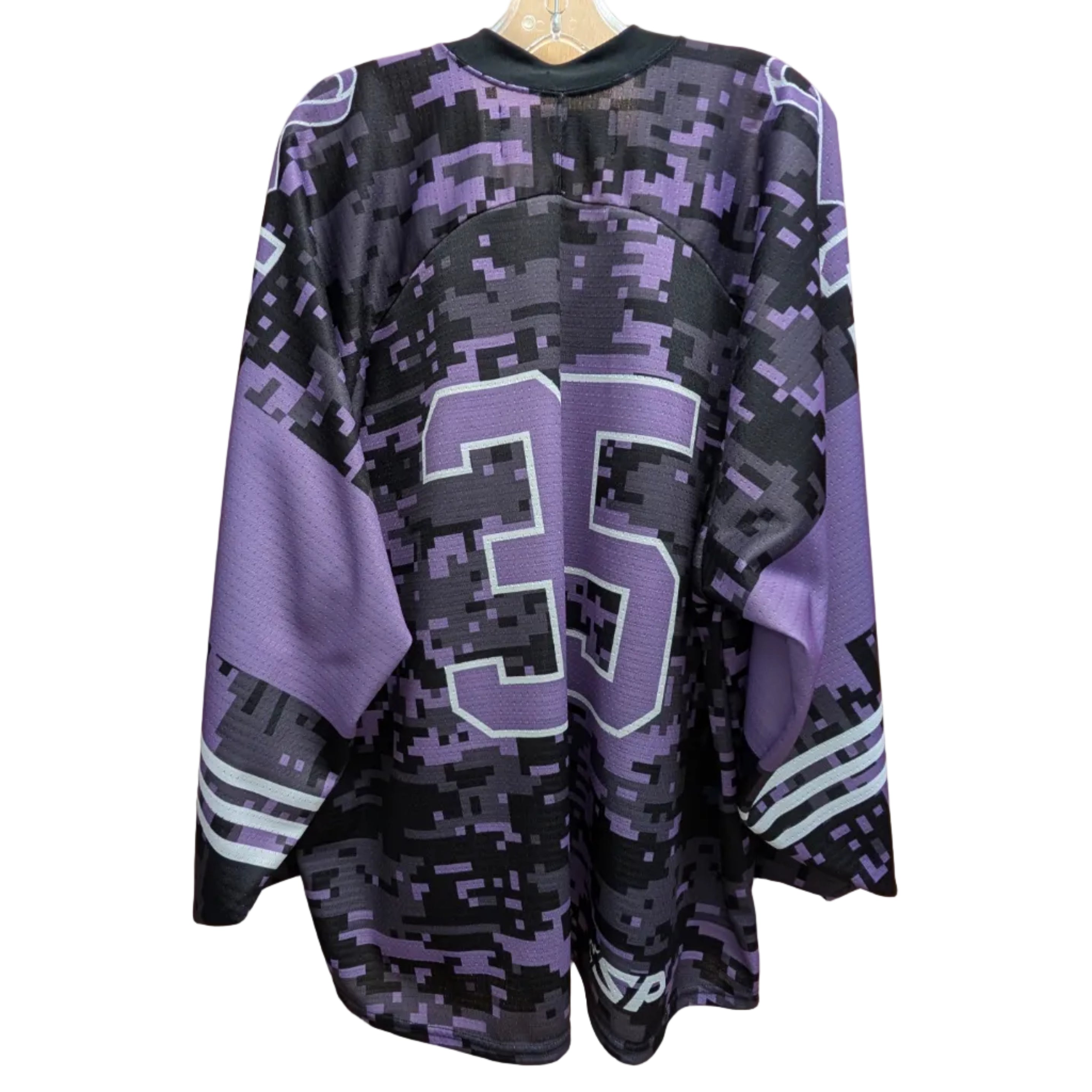 Portage Terriers 'Purple Blizzard' Jersey #35