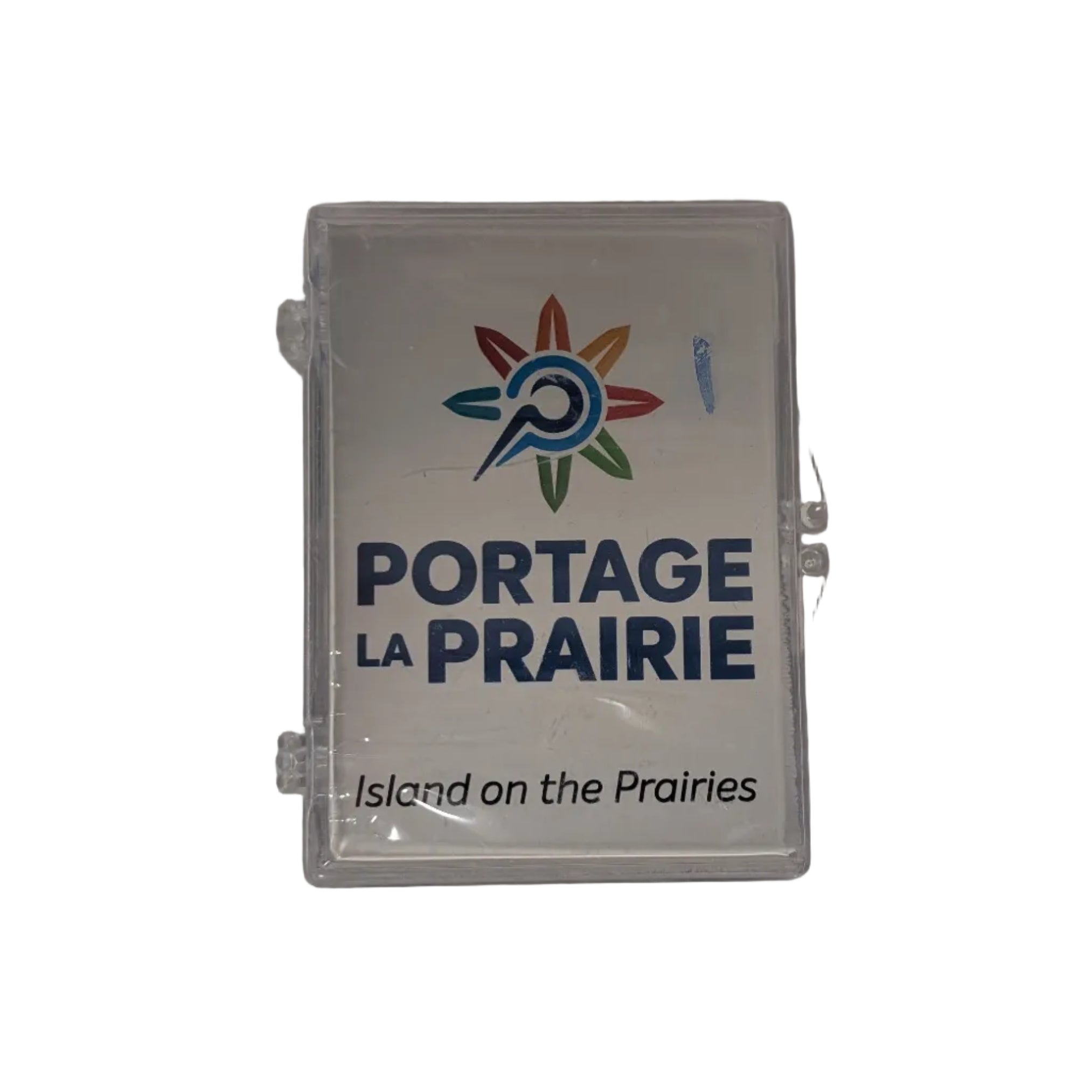 Portage la Prairie Island on the Prairies Playing Cards