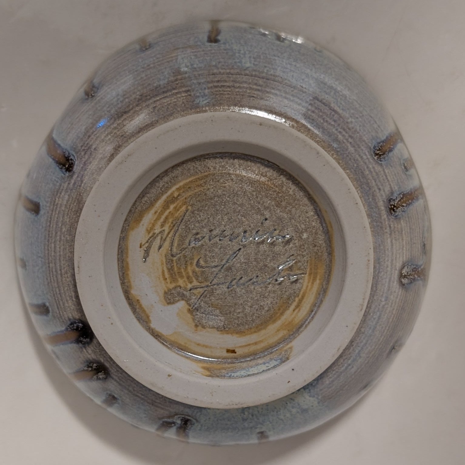 Pottery Serving Bowl by Marusia Foster