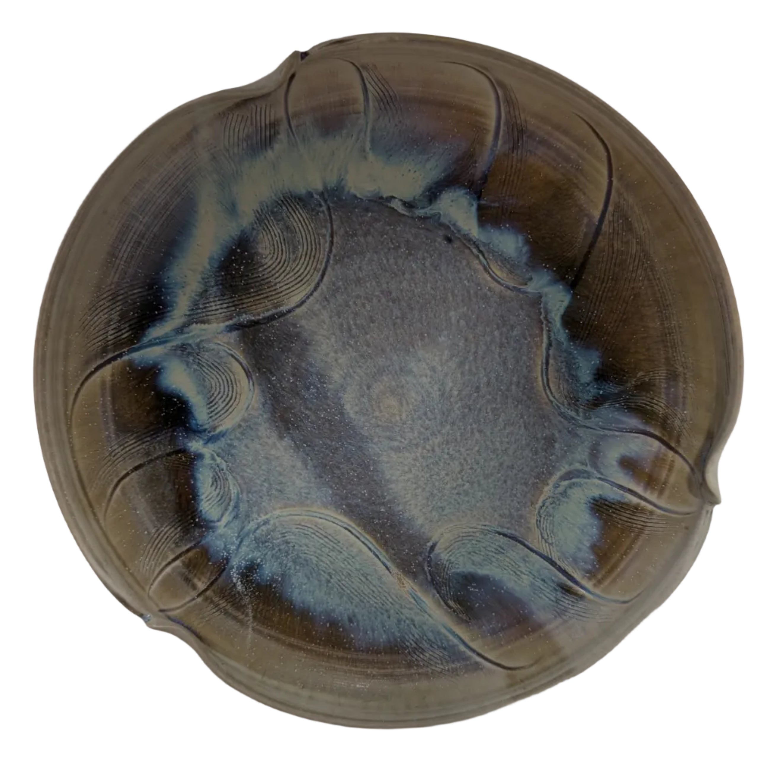 Pottery Serving Platter by Marusia Foster