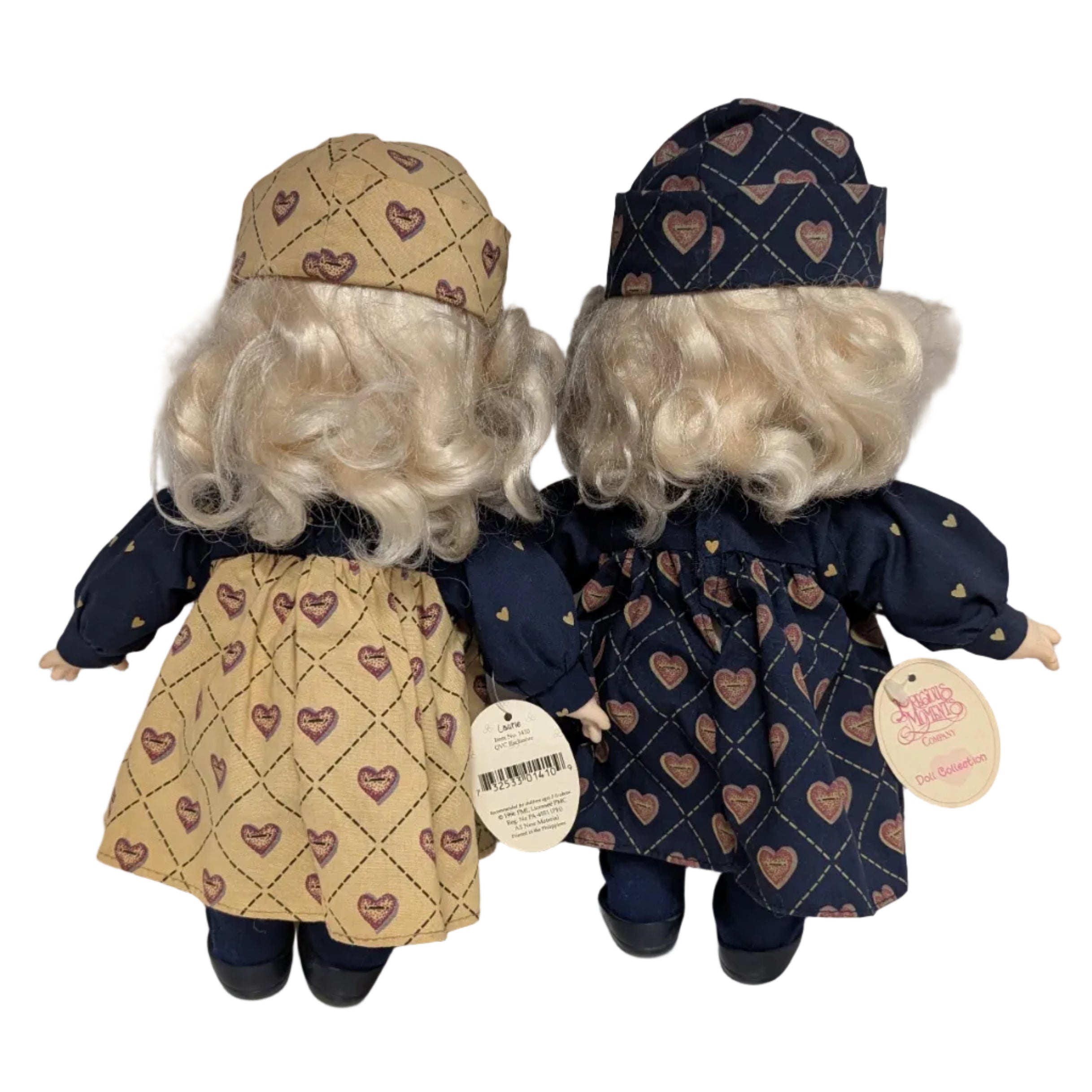 Precious Moments Twin Dolls – Laurie & Liza
