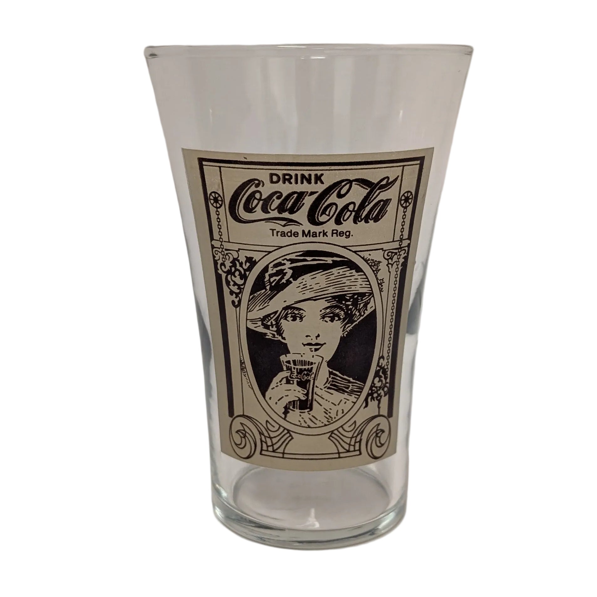 Retro Coca-Cola Glass