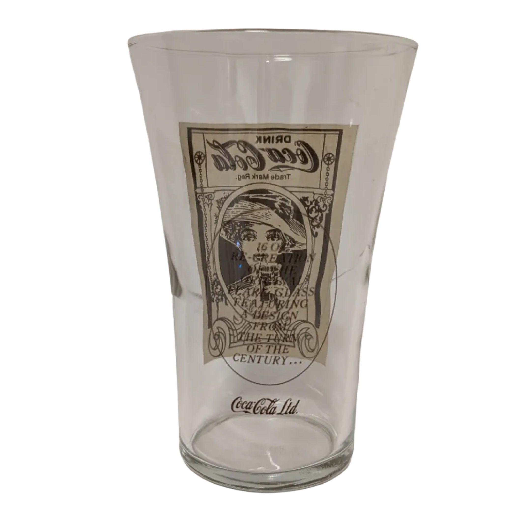 Retro Coca-Cola Glass