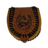 Richer Rodeo Hand Tooled Leather Coin Purse