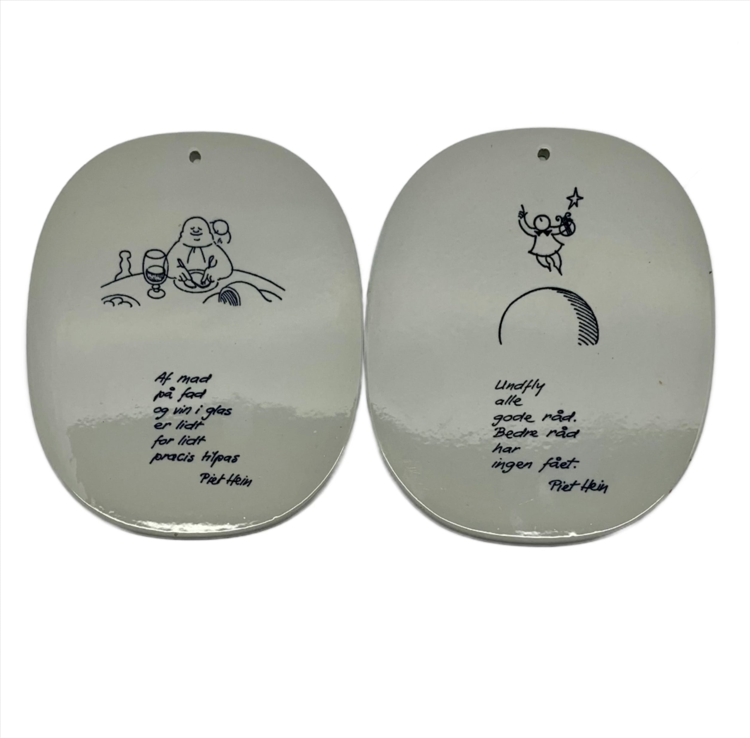 Royal Copenhagen Wall Plaque (set of 2)
