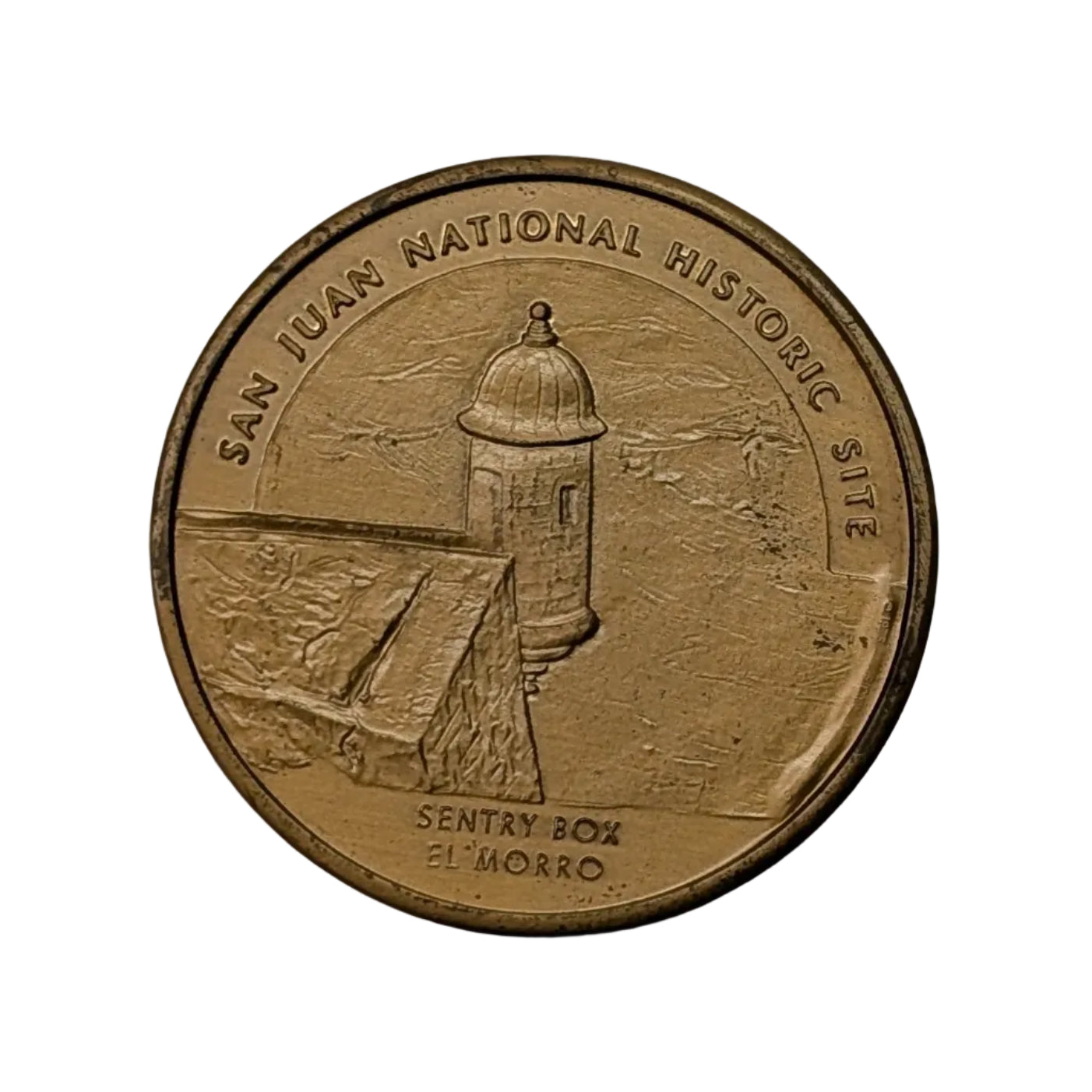 San Juan National Historic Site Medallion 