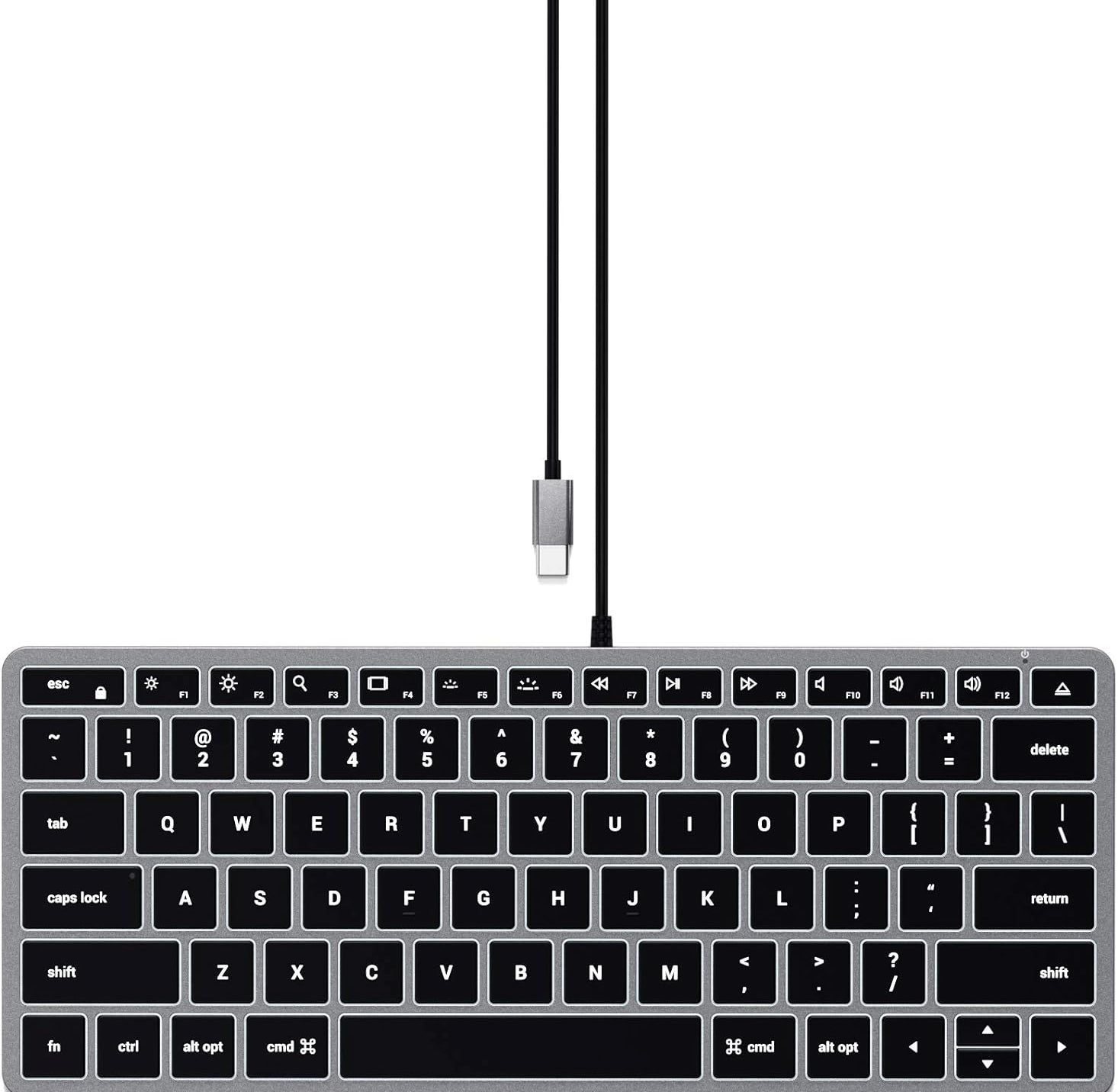 Satechi Slim Bluetooth W1 USB-C Backlit Keyboard