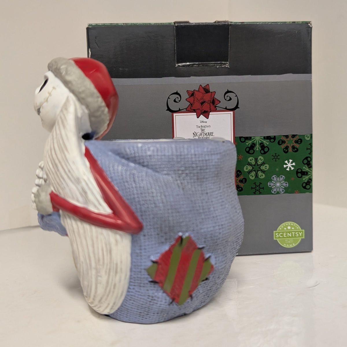 Scentsy Santa Jack Skellington Mini Warmer