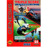 Sega Genesis Game: Triple Score - 3 Games In 1