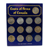 Shell Canada Coat of Arms & Floral Emblems of Canada Coin Set