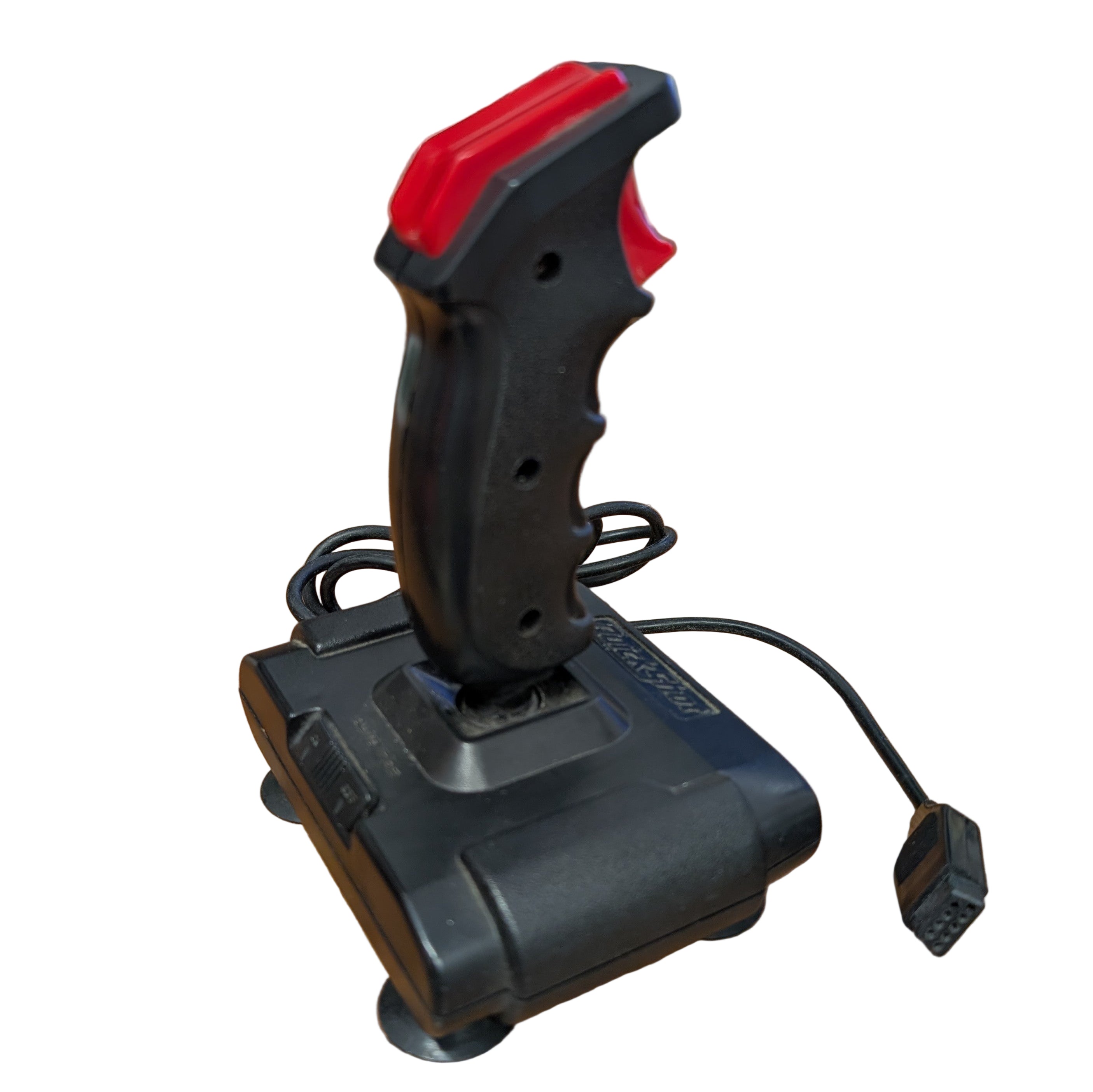 Joystick with red buttons
