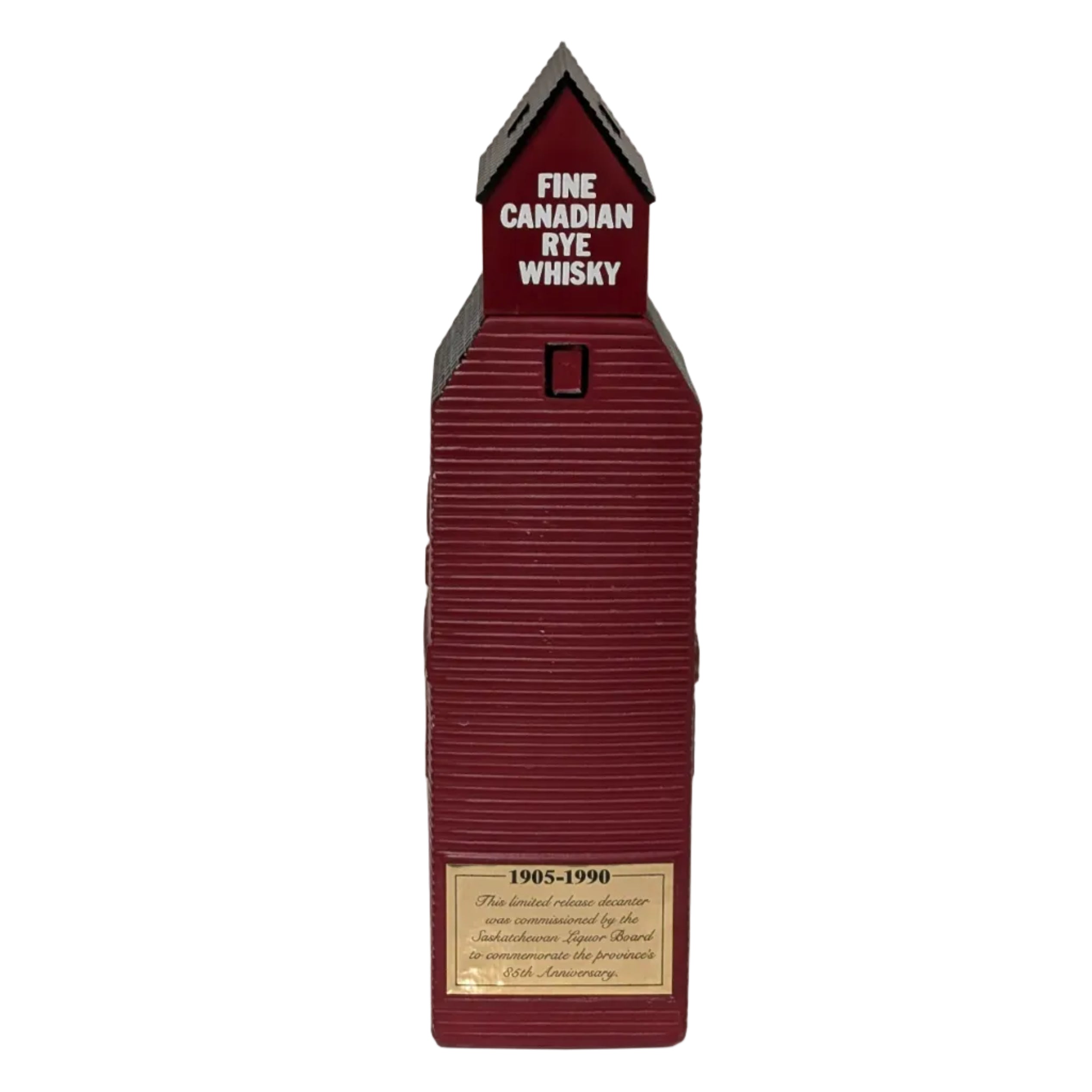 Spirit of Saskatchewan 1905-1990 Whiskey Decanter