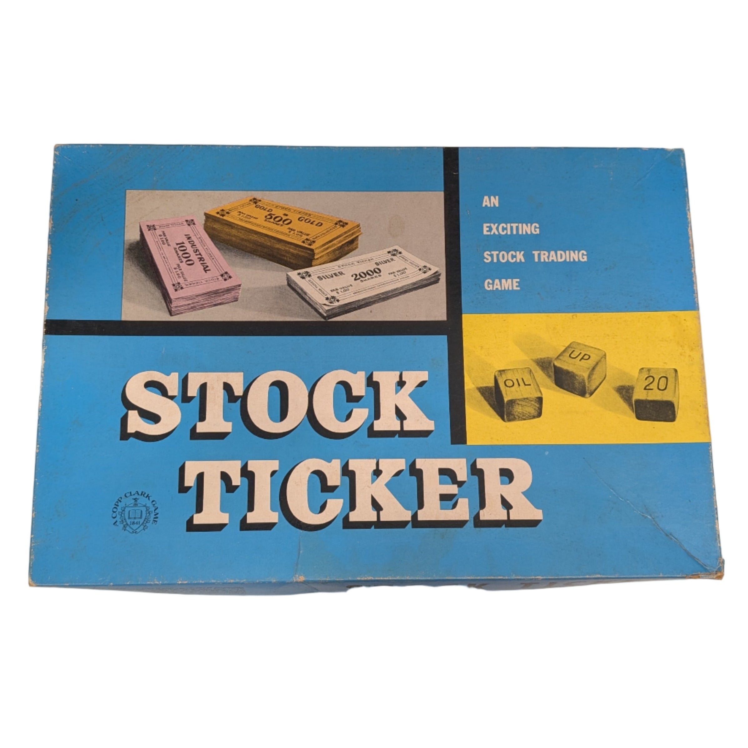 Stock Ticker - 1937 Board Game