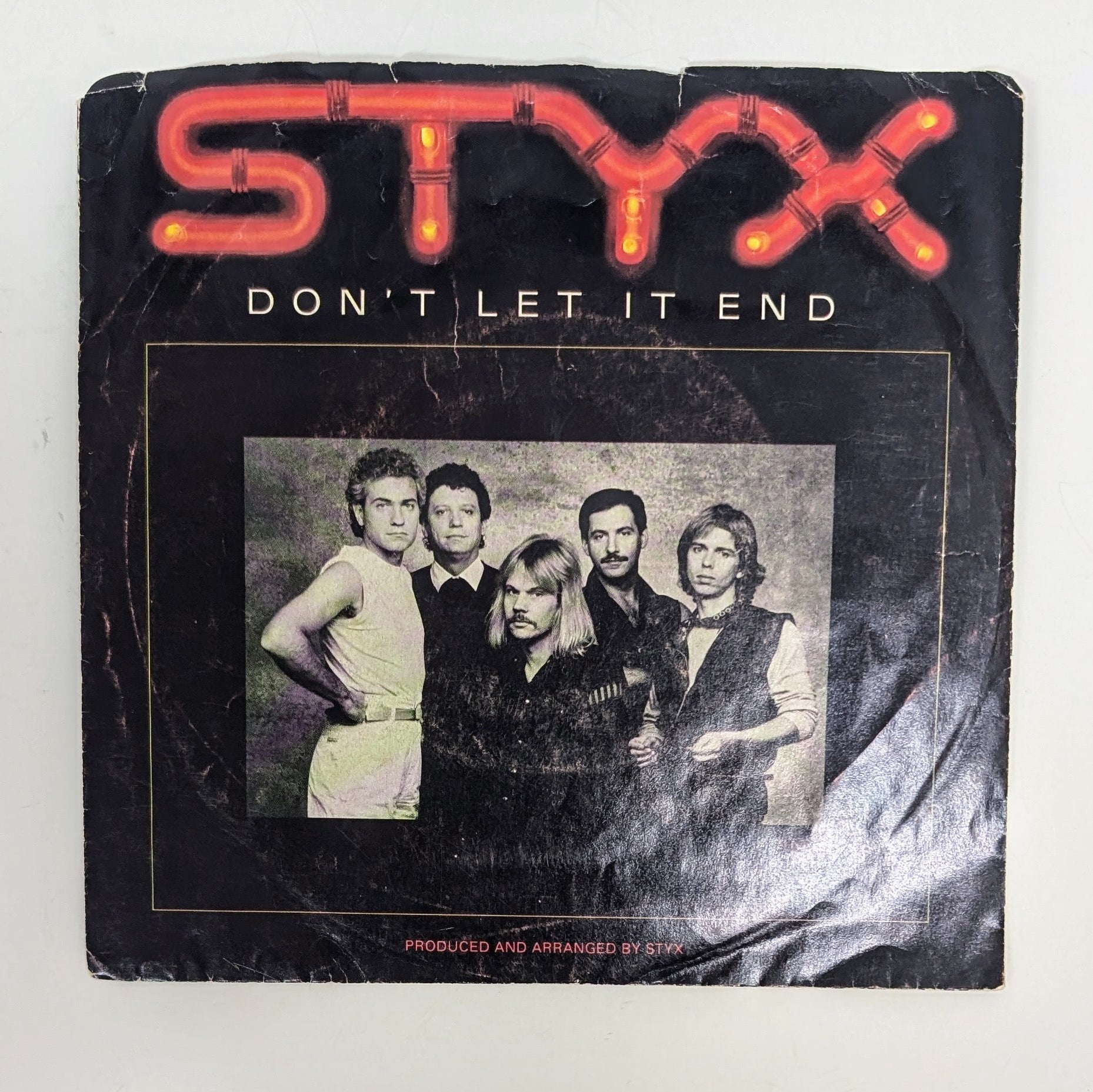 Styx 'Don't Let It End' [Vinyl 45]