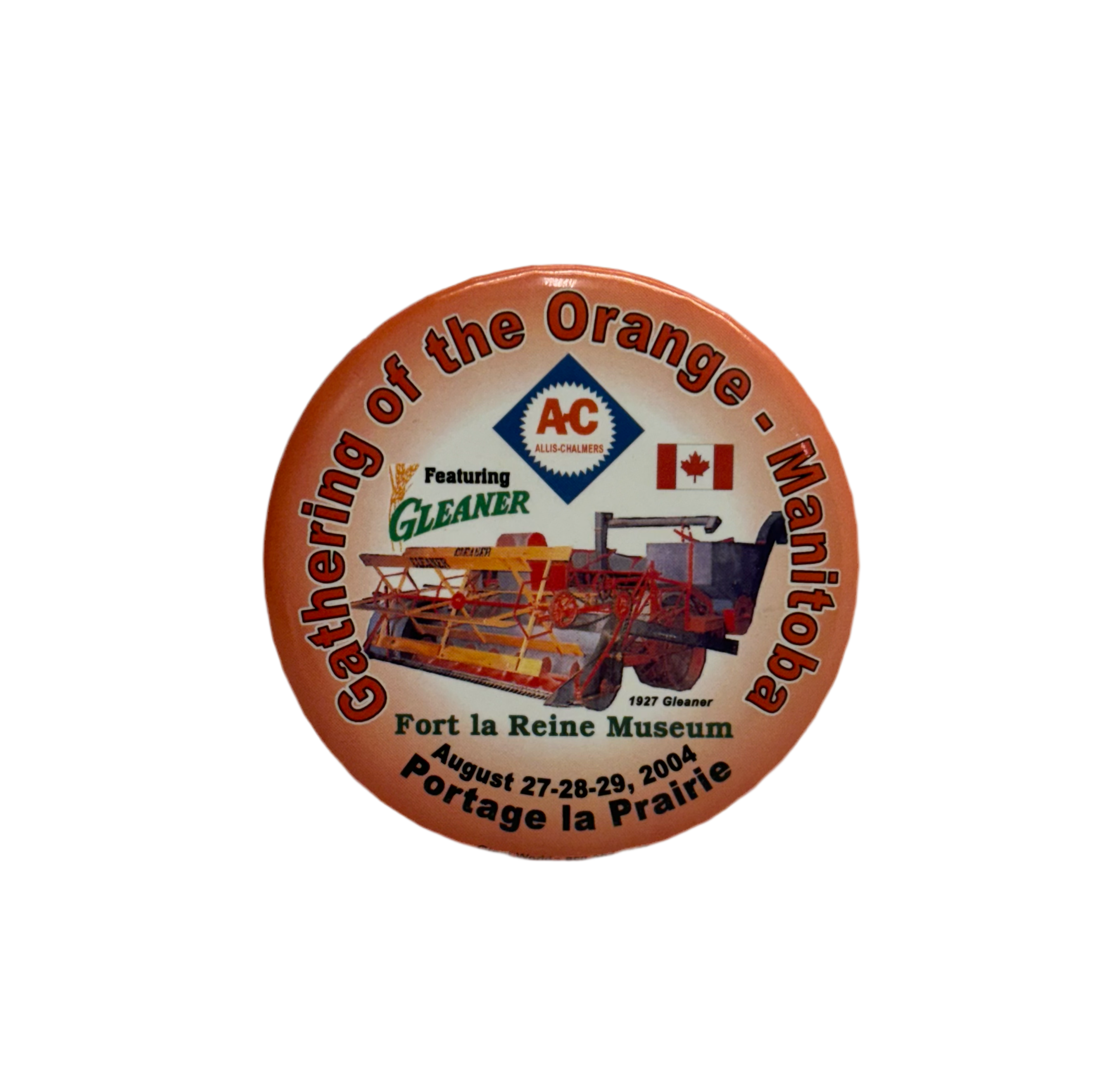 The Gathering of the Orange Exhibitor Button