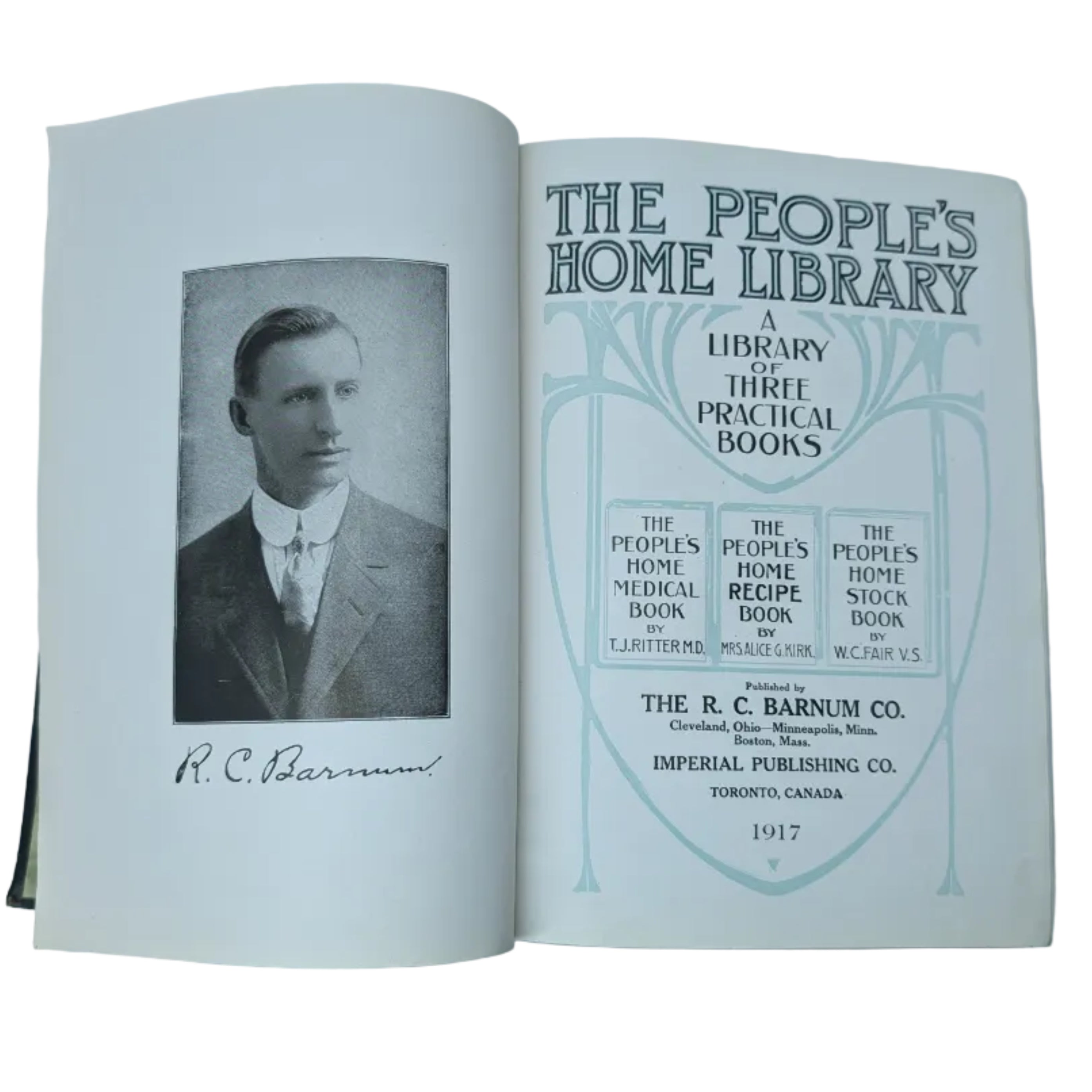 The People's Home Library: Medical, Cooking, Veterinary (1917)