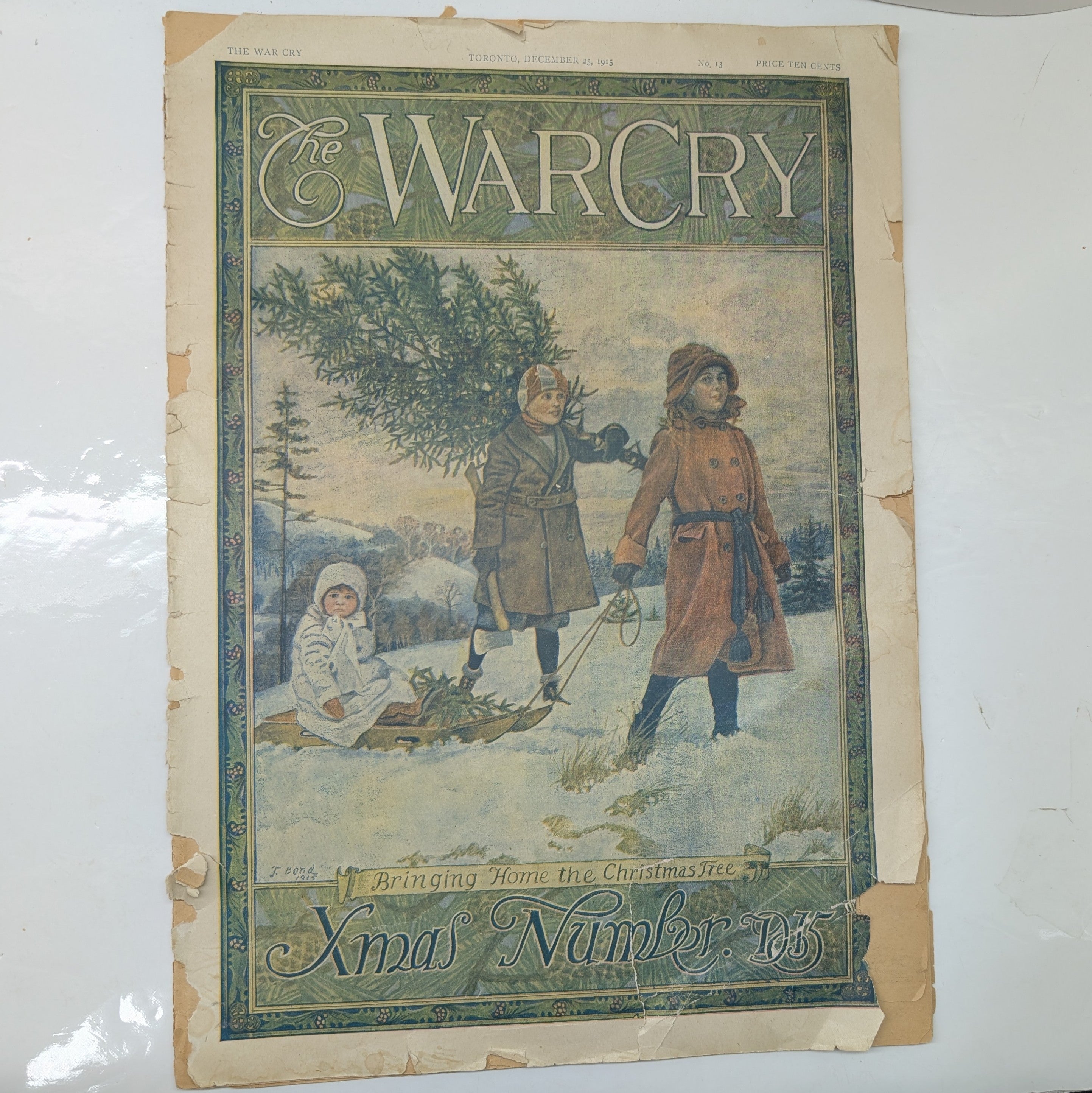 The War Cry Magazine No. 13 – Toronto, December 25, 1915