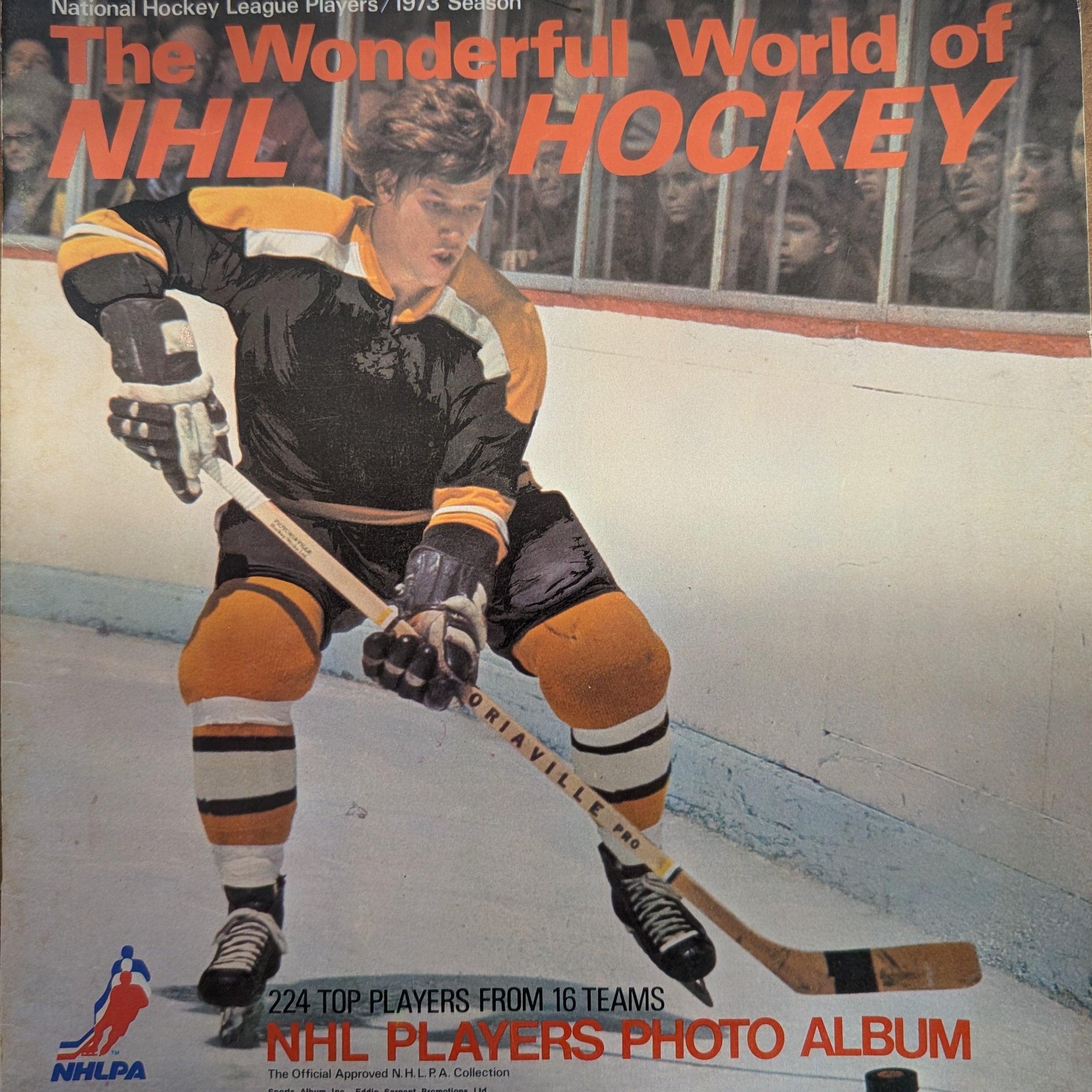 The Wonderful World of NHL Hockey Photo Album 1973