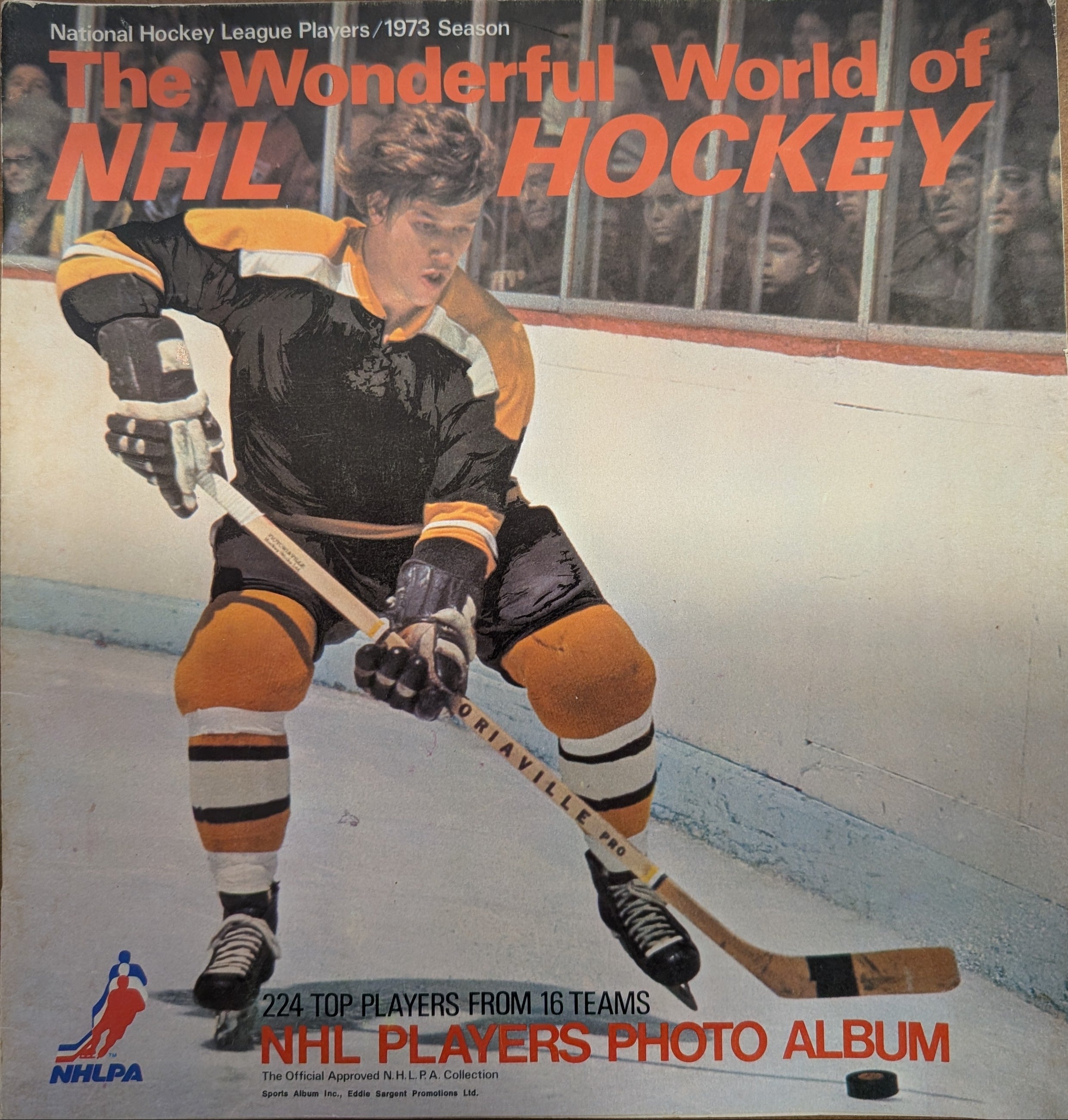 The Wonderful World of NHL Hockey Photo Album 1973