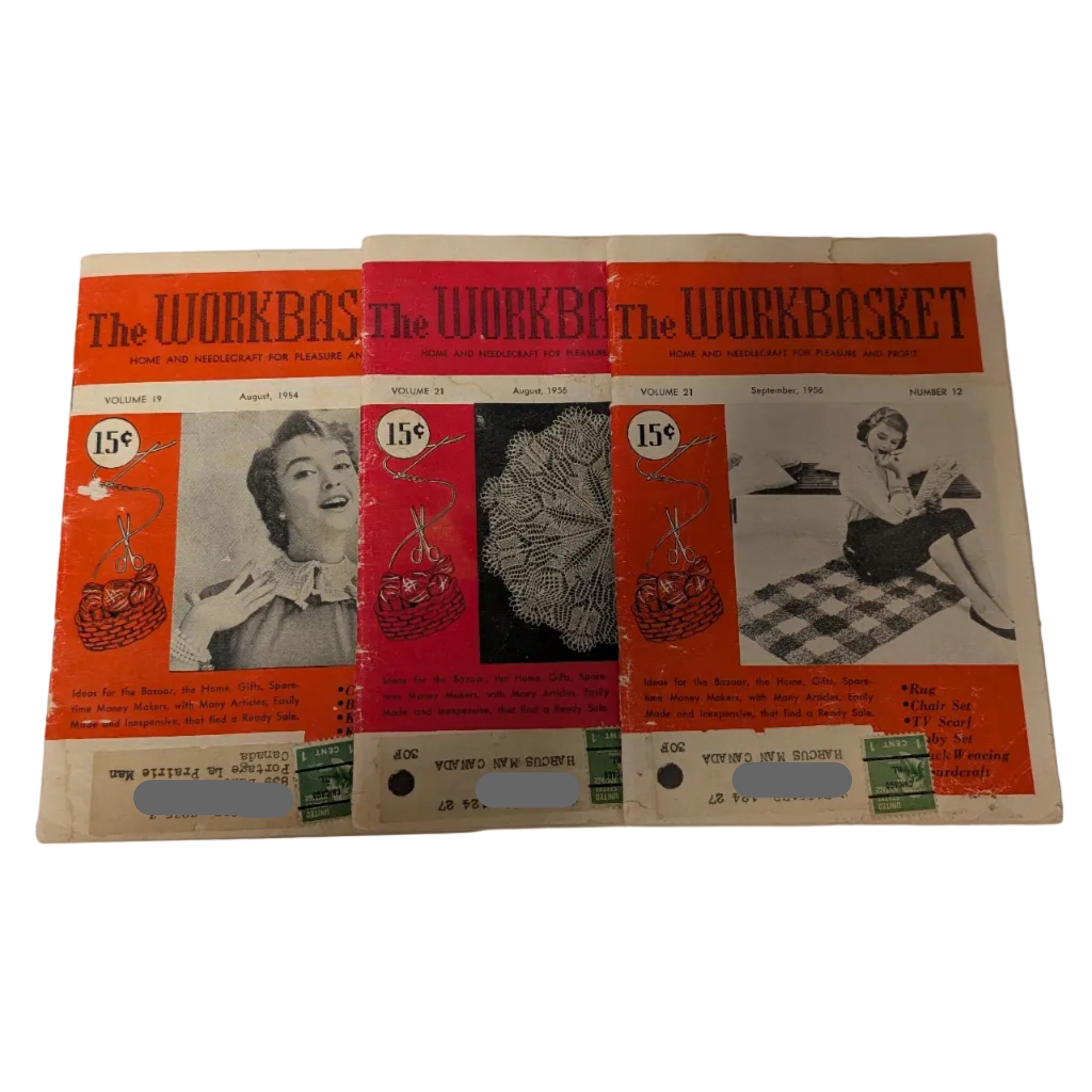 The Workbasket Magazine - Lot of 3