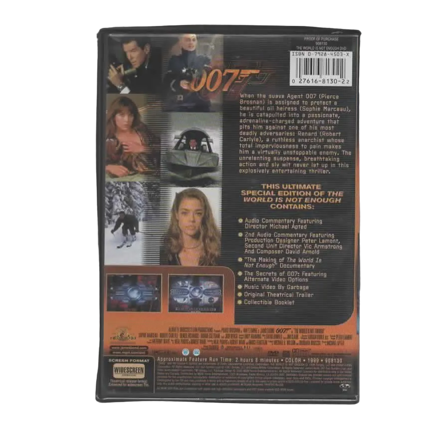 The World Is Not Enough – Special Edition DVD