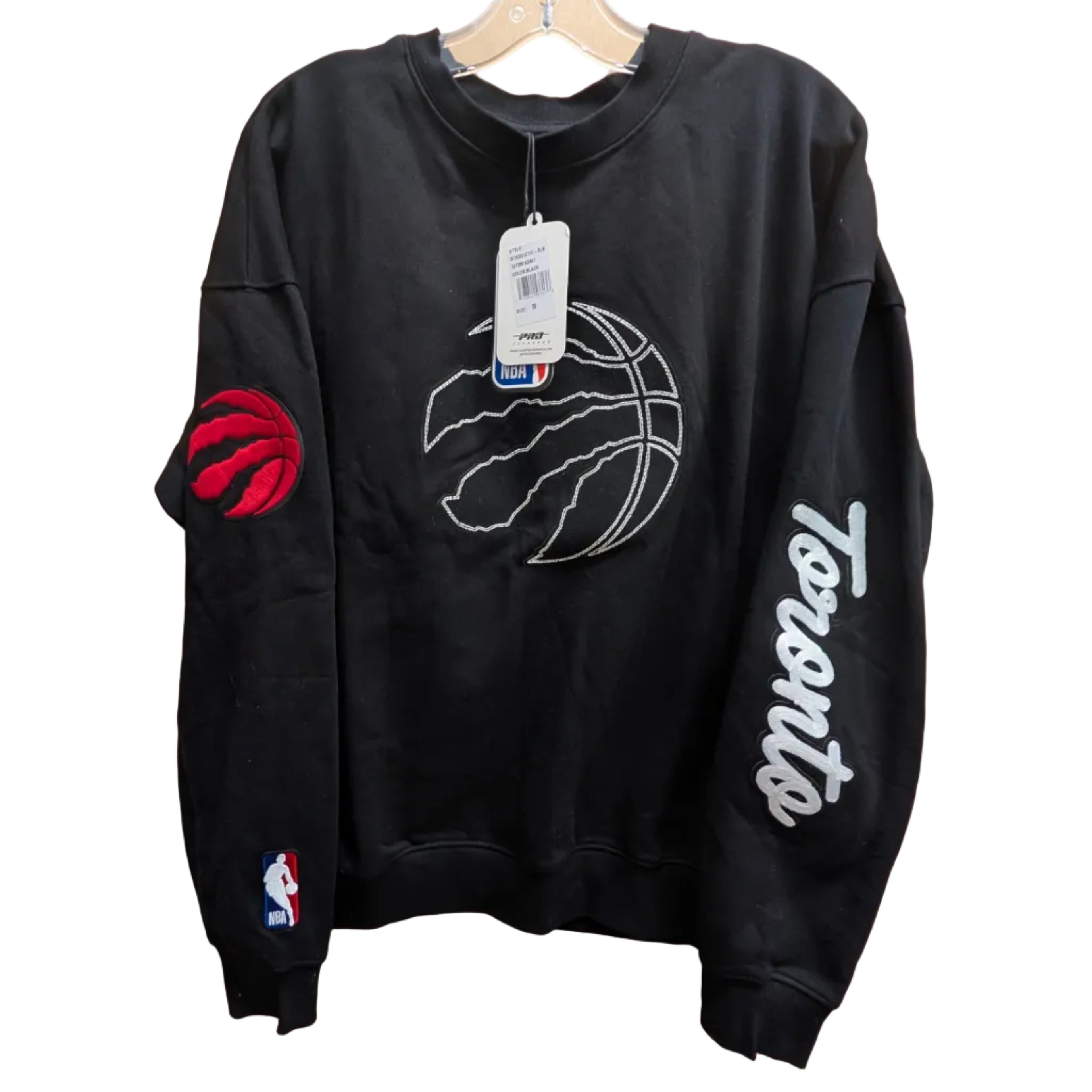 Toronto Raptors Pro Standard Paint the City Pullover Sweatshirt - Black