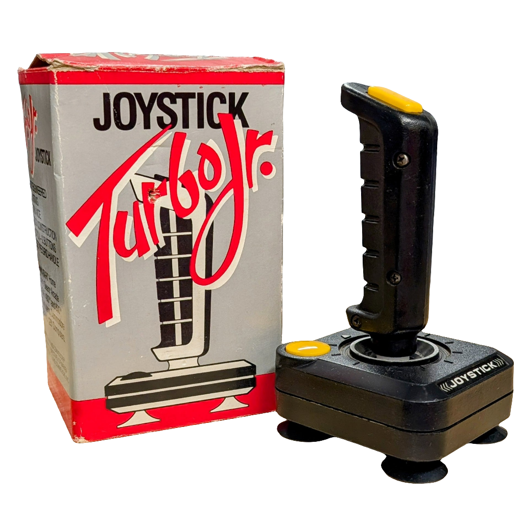 Joystick Turbo Jr. with packaging on a white background