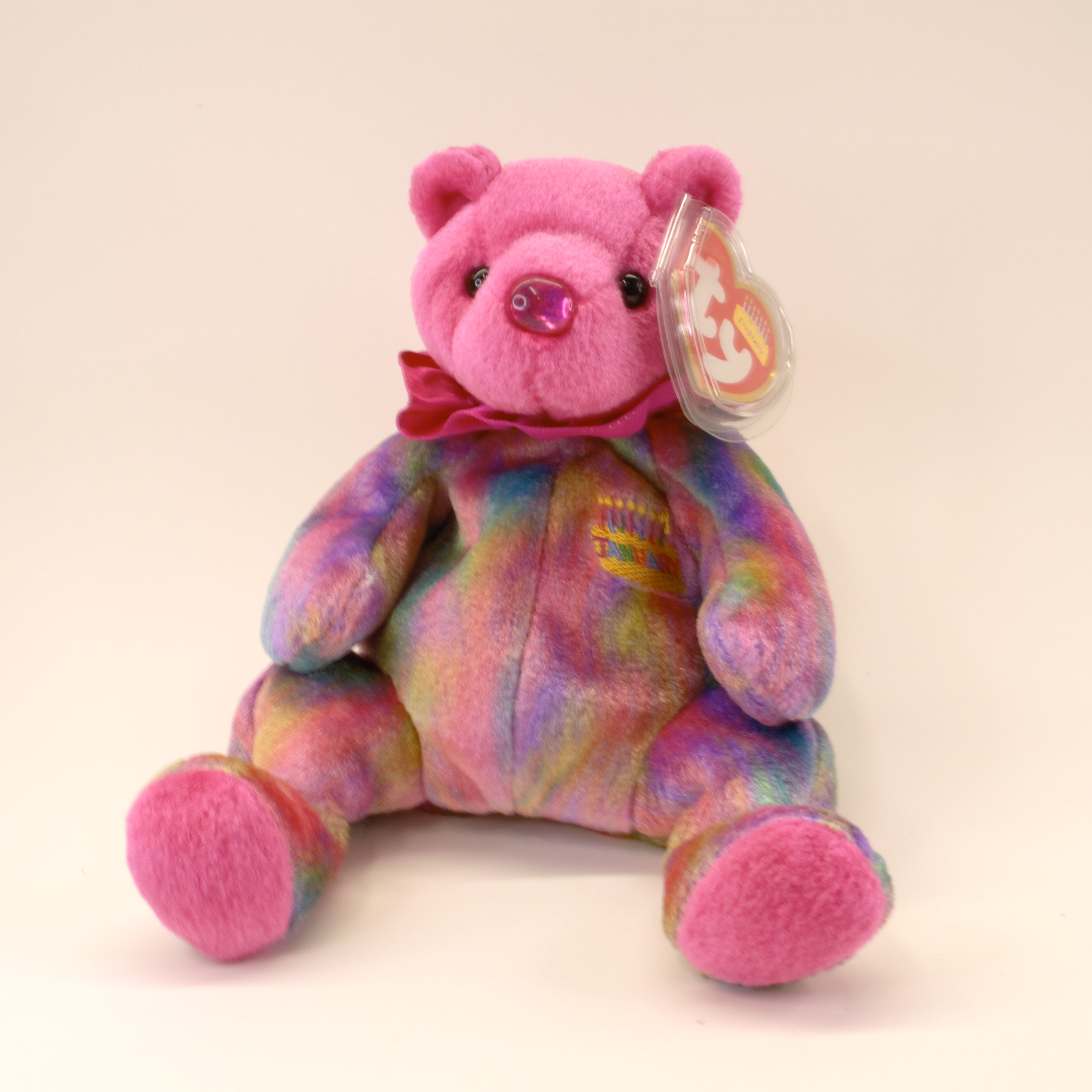 Ty Beanie Baby January Birthday Bear