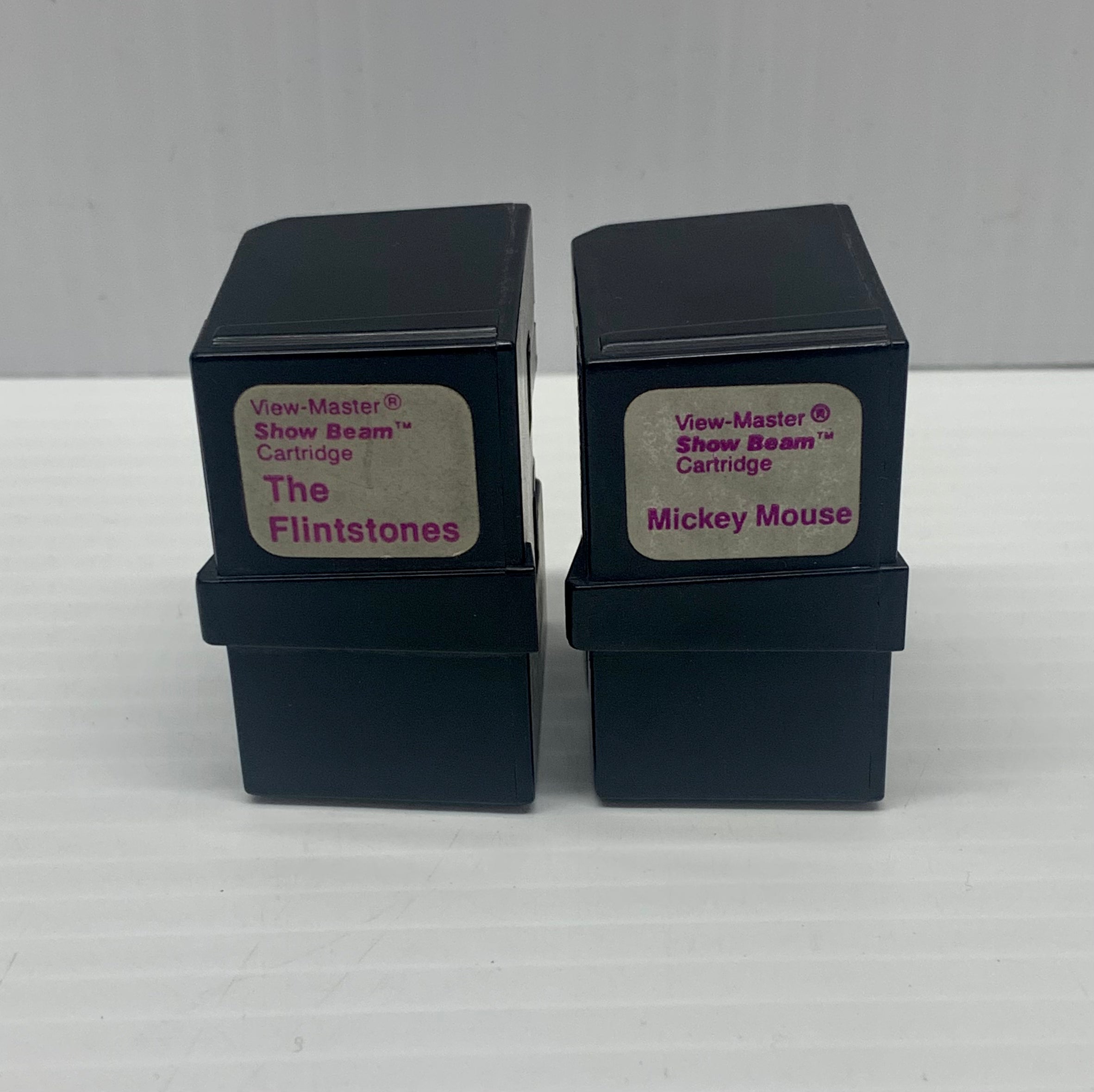View Master Show Beam Cartridge “The Flintstones” & “Mickey Mouse”