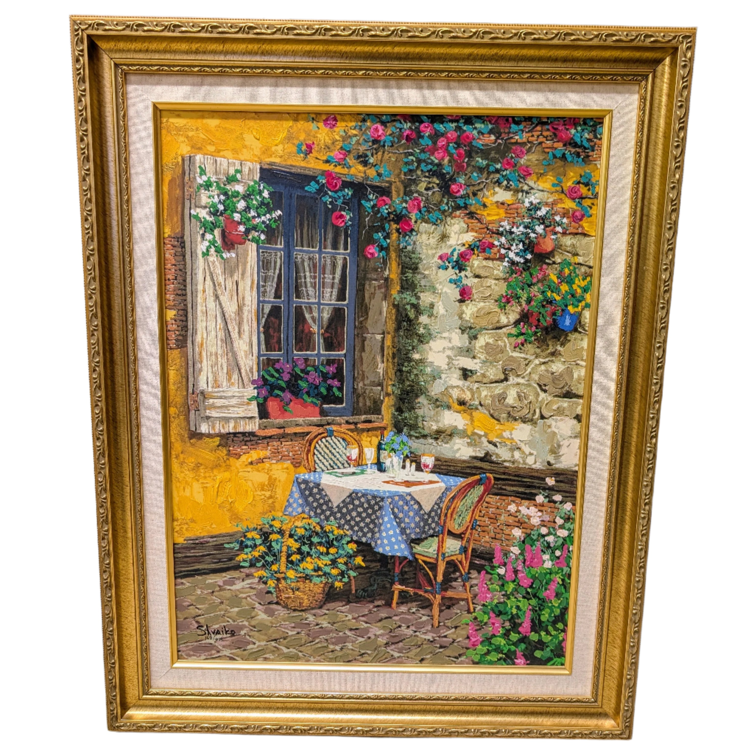Viktor Shvaiko "Garden Lace" 2002 Serigraph - Signed