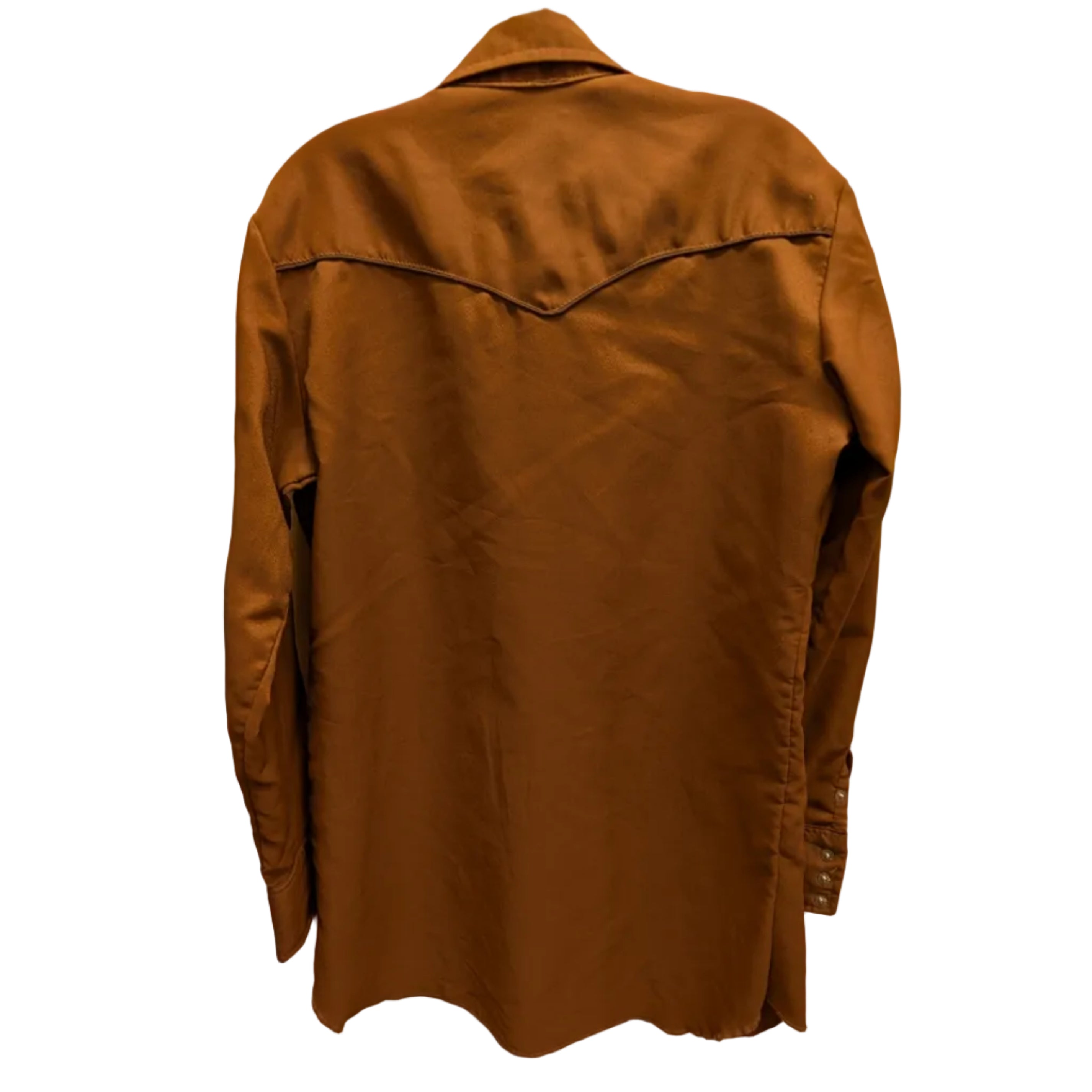 Vintage 1970s MWG Johnny West Pearl Snap Shirt - Winnipeg Canada