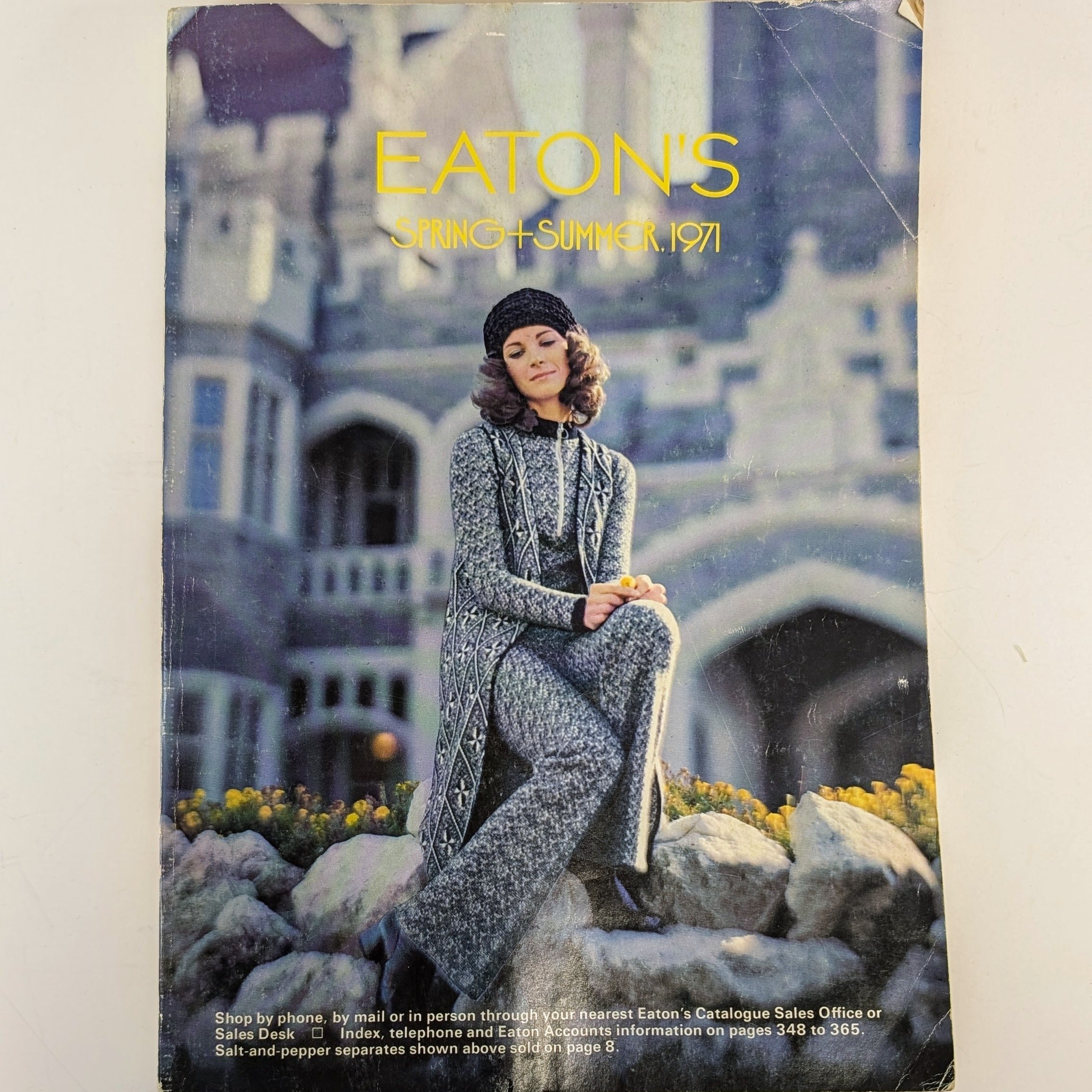 Vintage 1971 Eaton's Spring & Summer Catalogue - Fashion, Furniture, Household