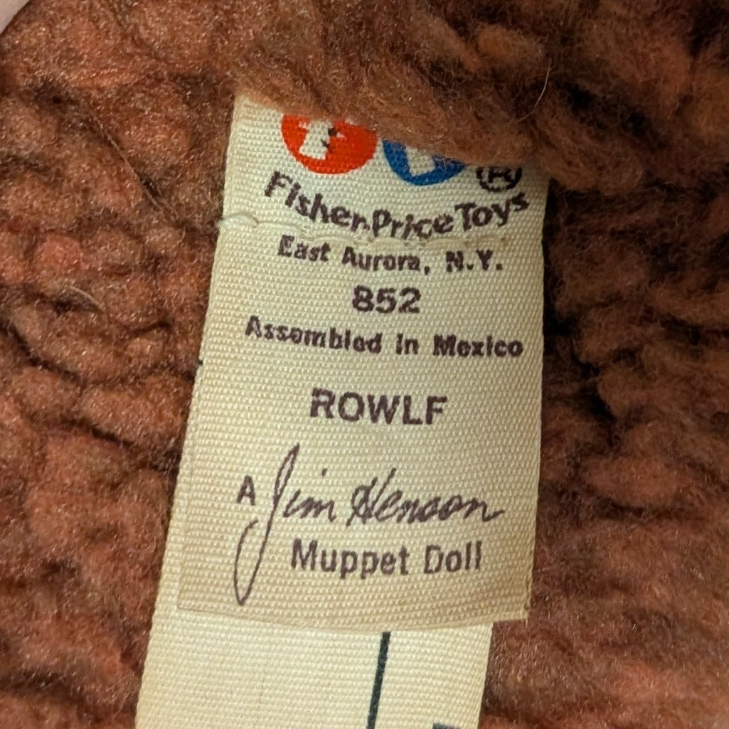 Vintage 1977 Rowlf the Dog – Jim Henson Muppet Doll