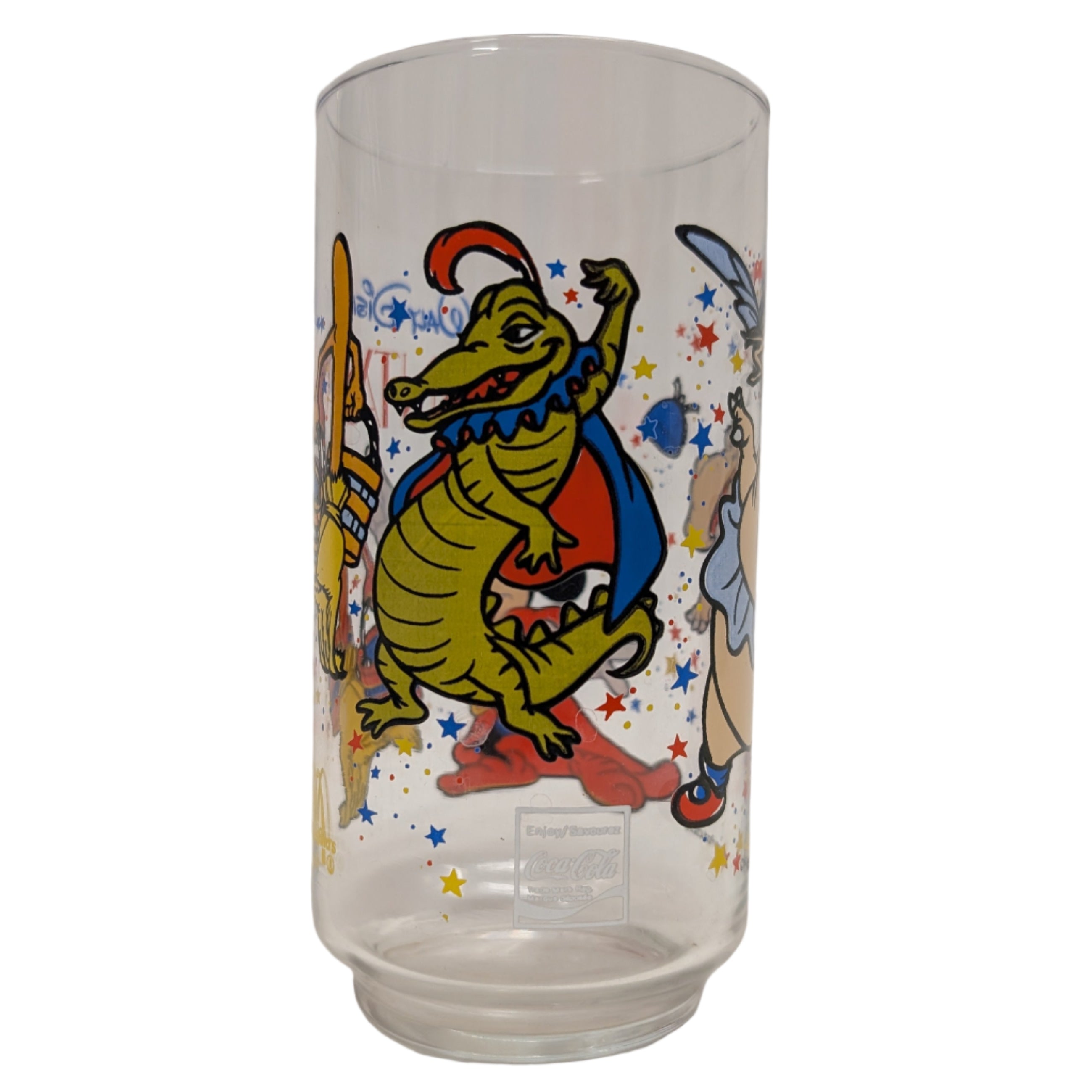 Vintage 1980s Fantasia Walt Disney McDonald's Coca-Cola Glass 2