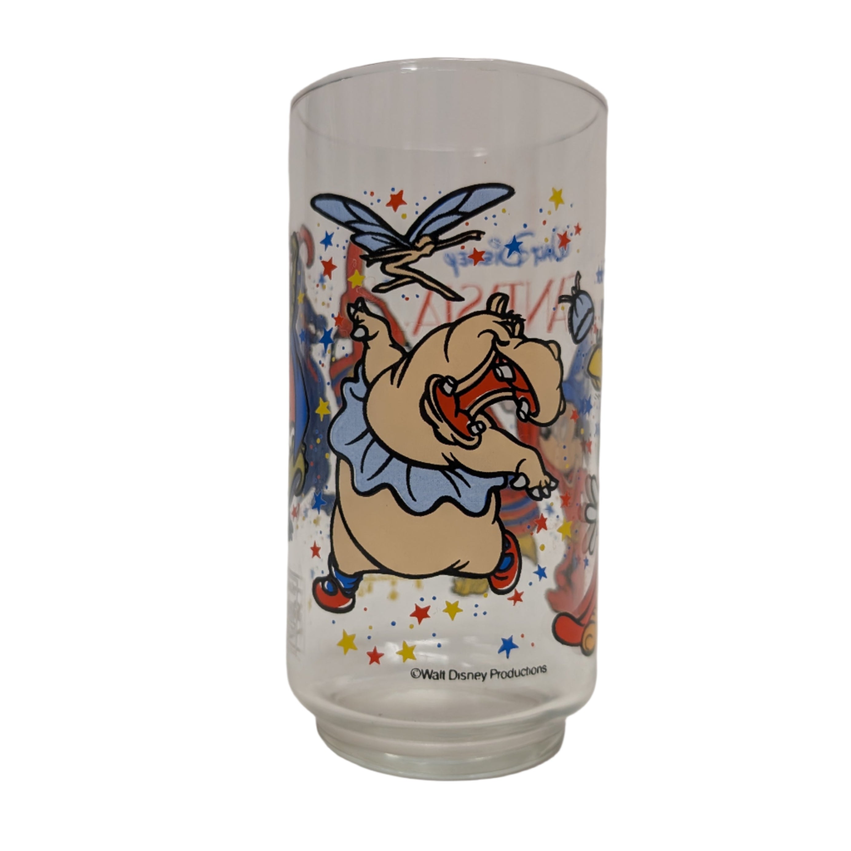 Vintage 1980s Fantasia Walt Disney McDonald's Coca-Cola Glass 3