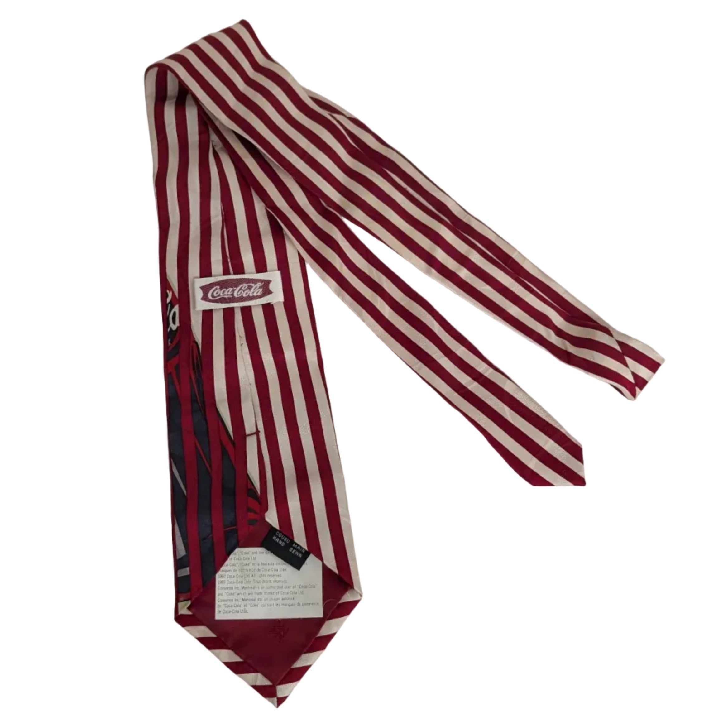 Vintage 1993 Coca-Cola 100% Silk Tie