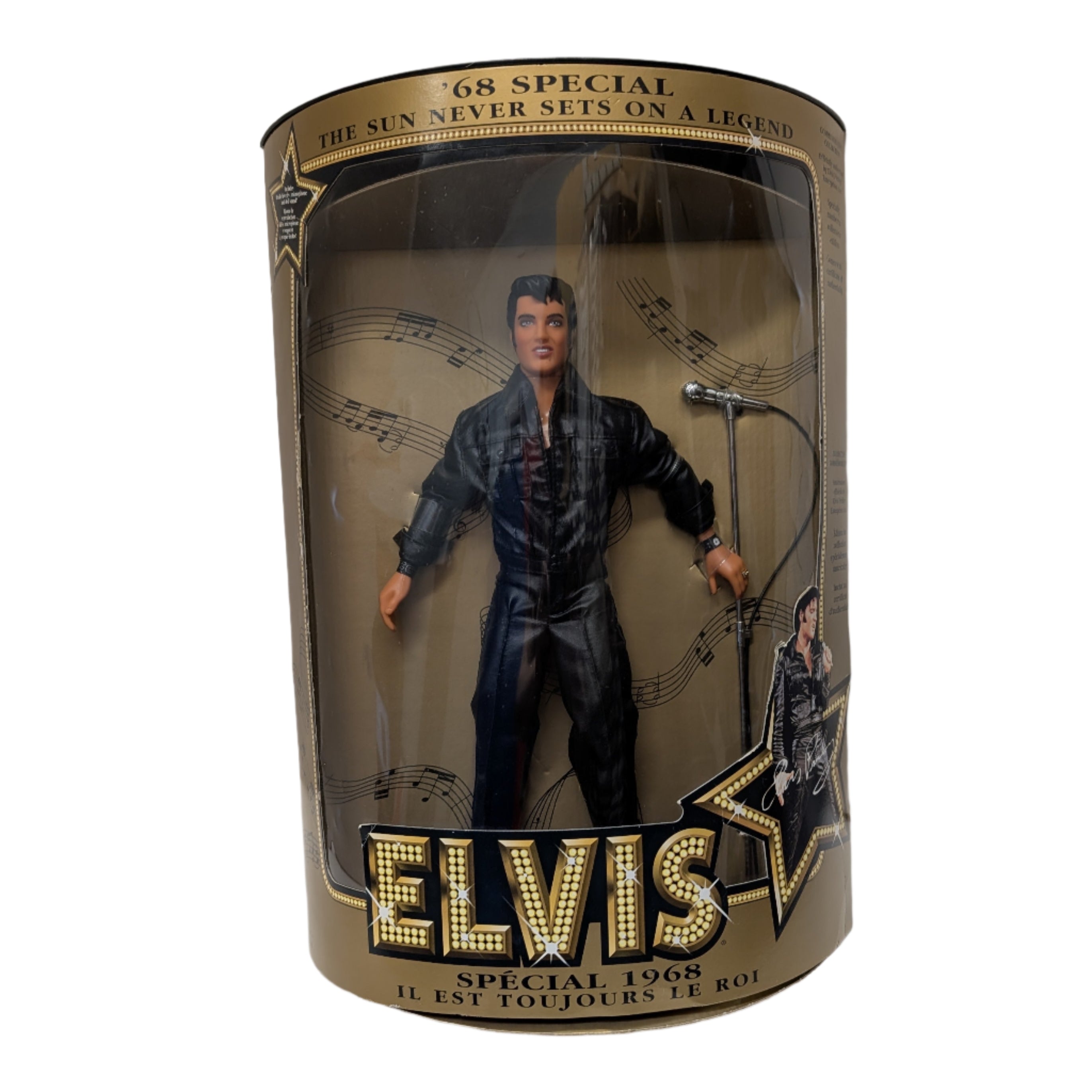 Vintage 1993 Hasbro Elvis '68 Special Doll