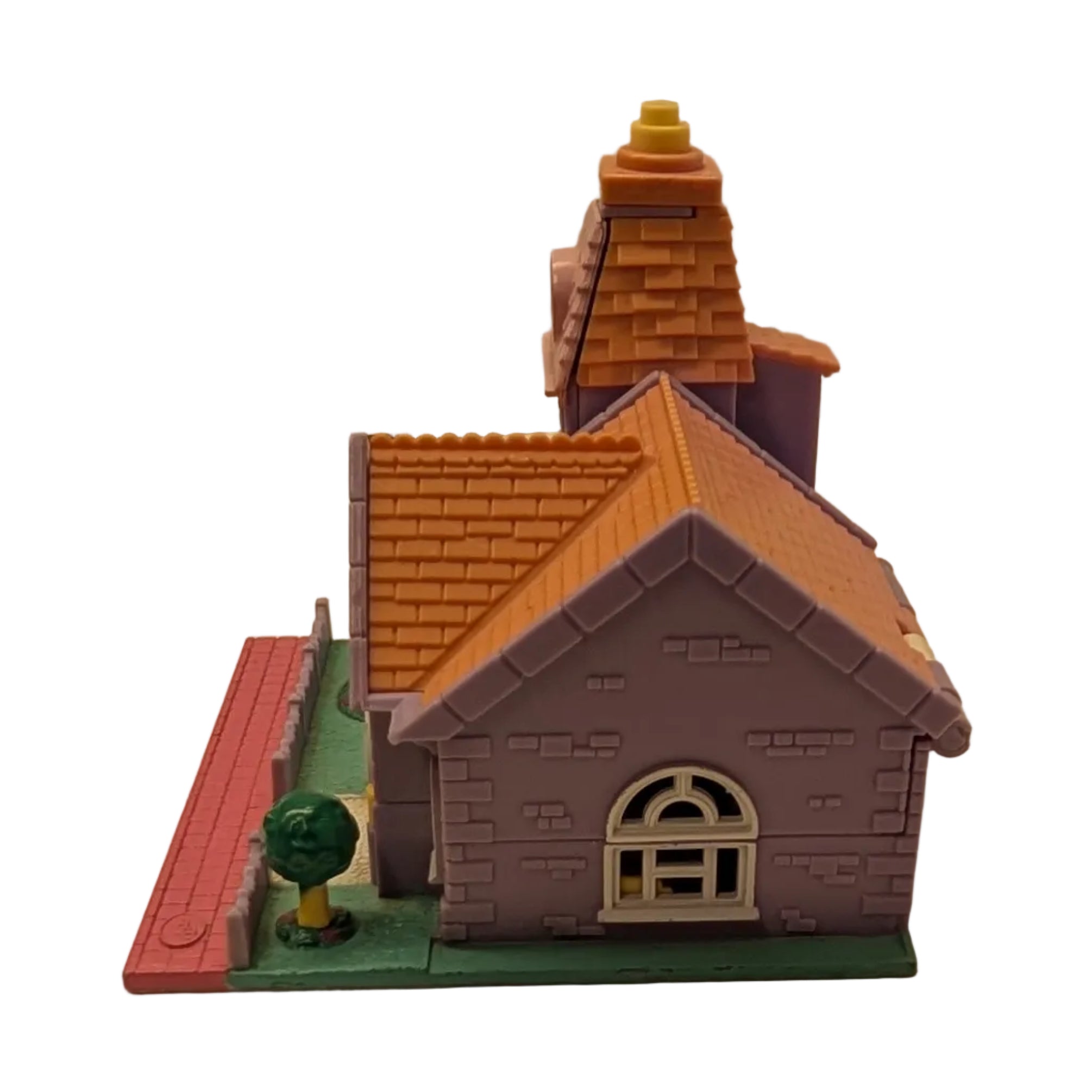 Vintage 1993 Polly Pocket Light-Up Wedding Chapel