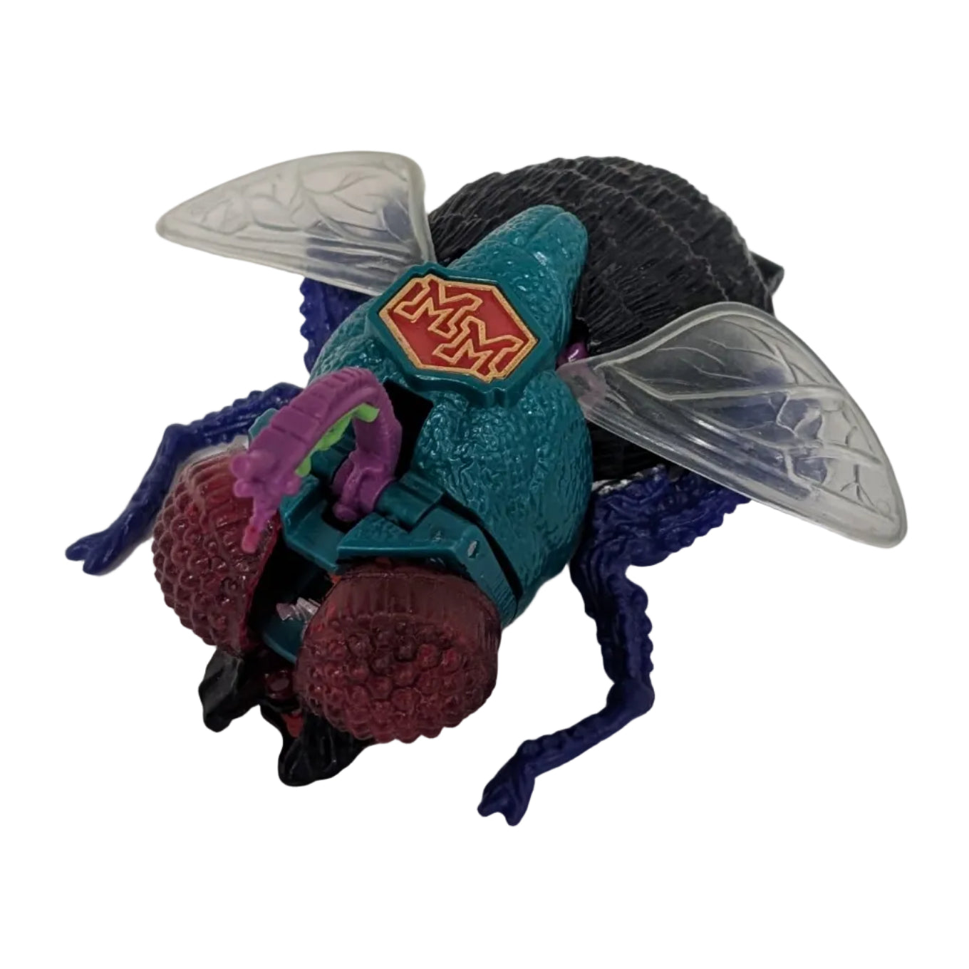 Vintage 1994 Mighty Max Squishes the Fly