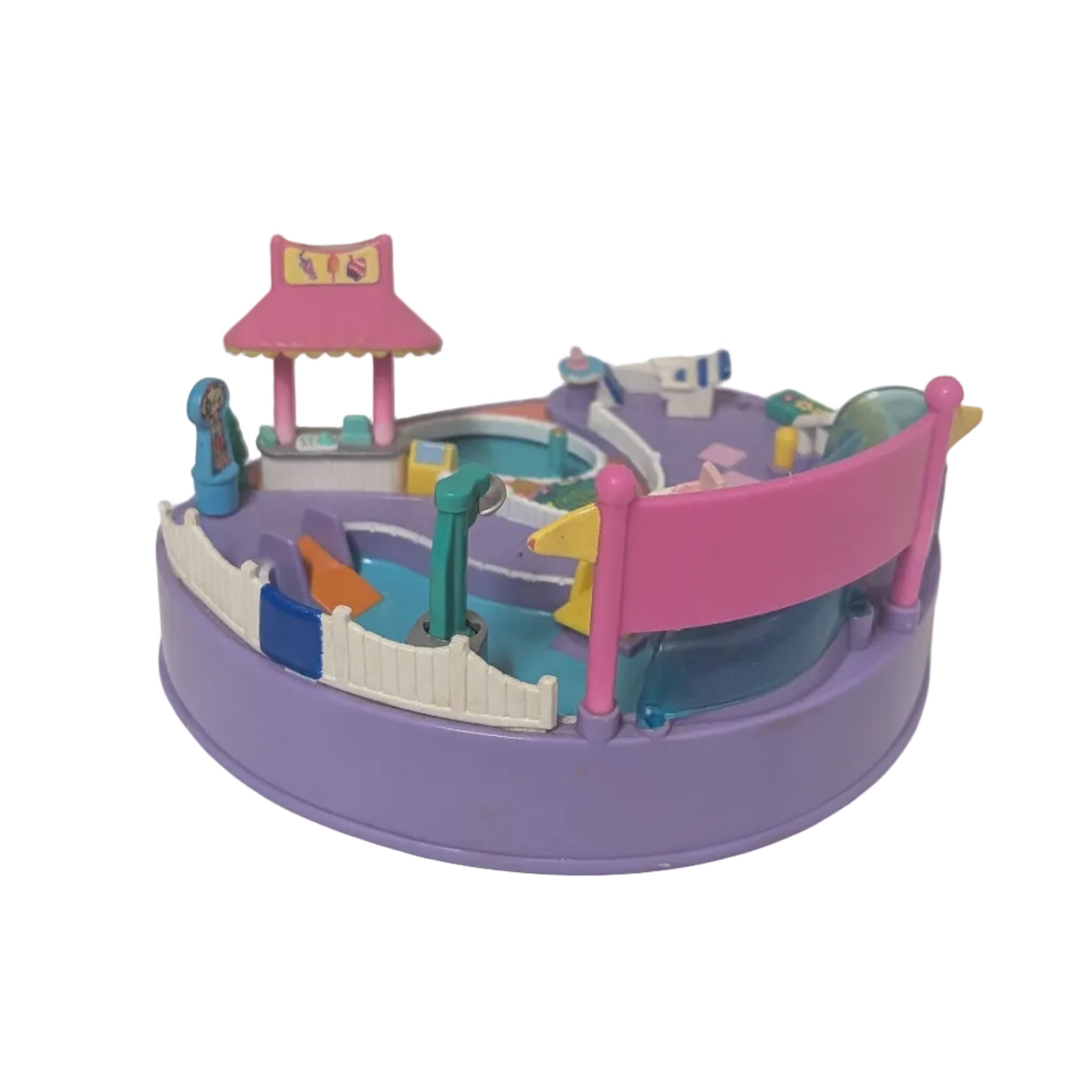 Vintage 1997 Polly Pocket Magical Movin Pool Party 2