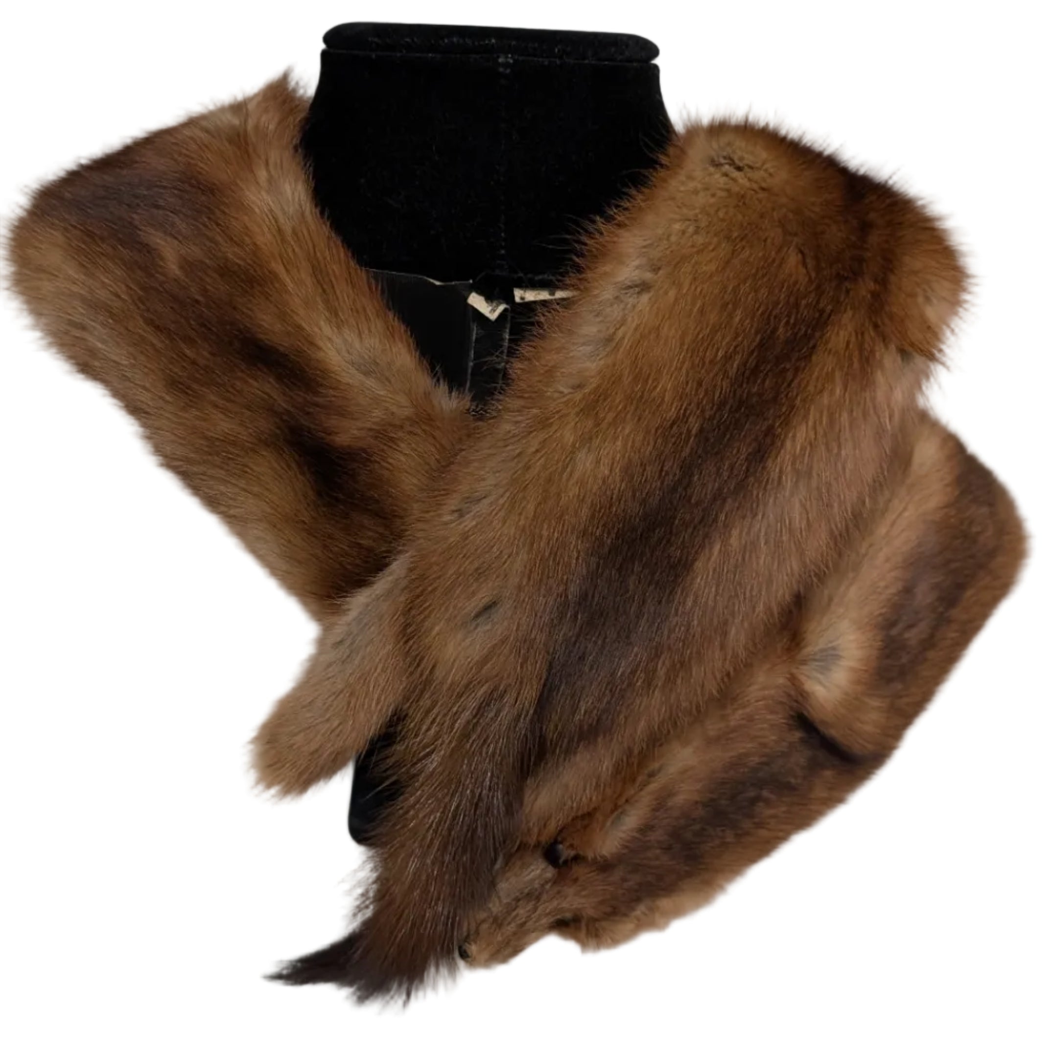 Vintage 3-Pelt Mink Stole