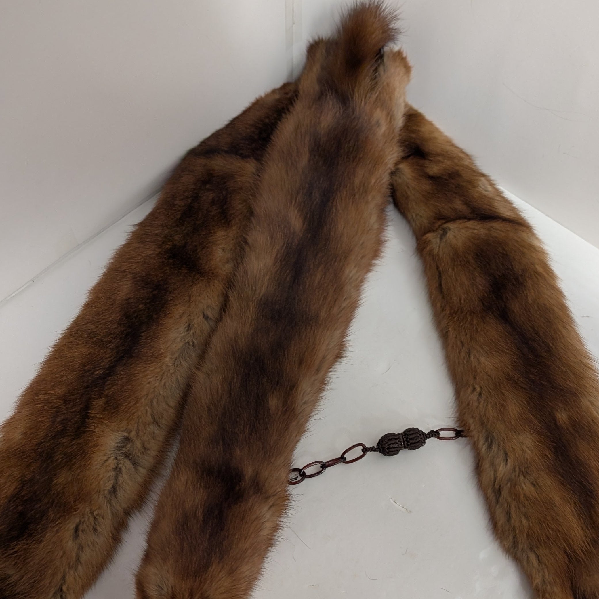 Vintage 3-Pelt Mink Stole