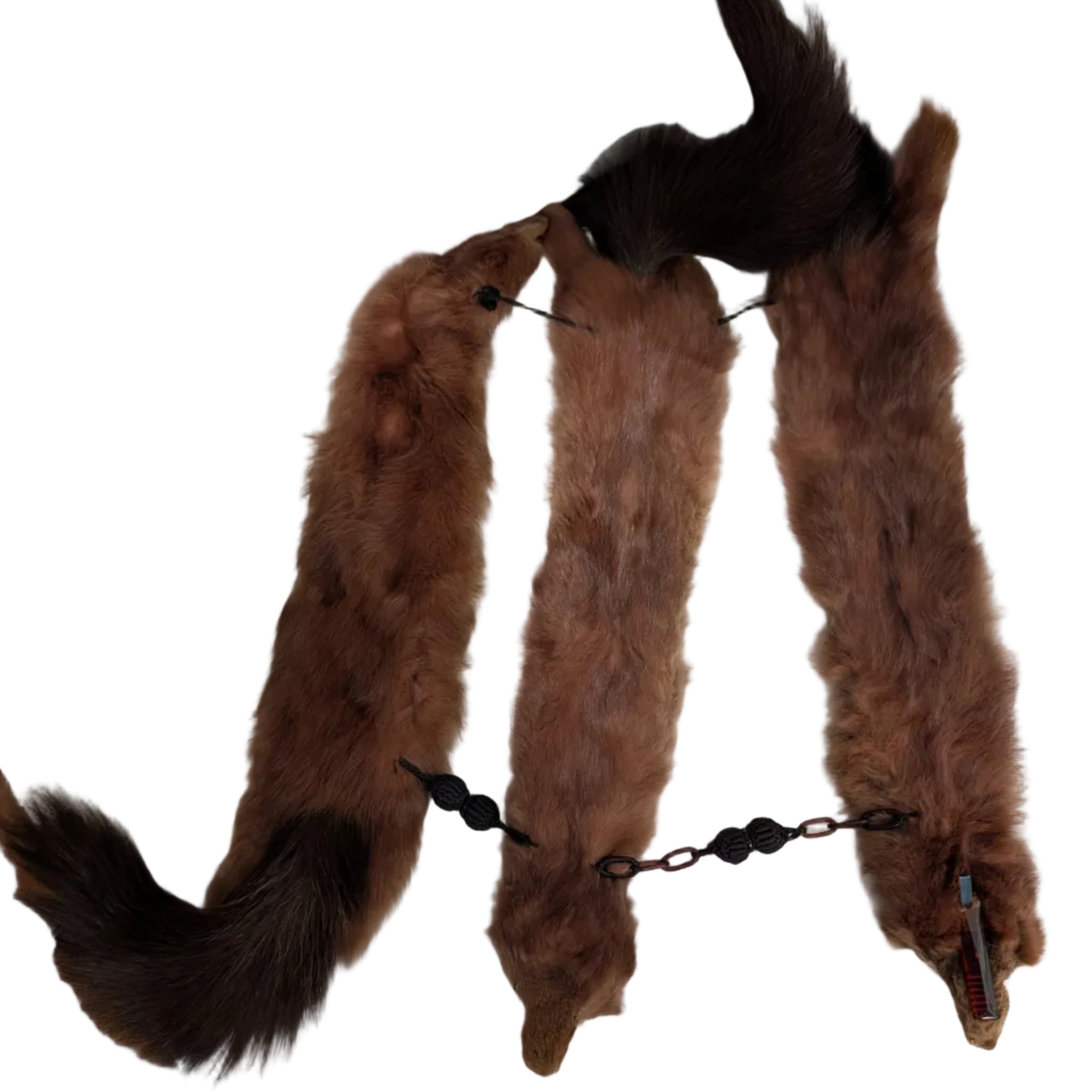 Vintage 3-Pelt Mink Stole - As Is