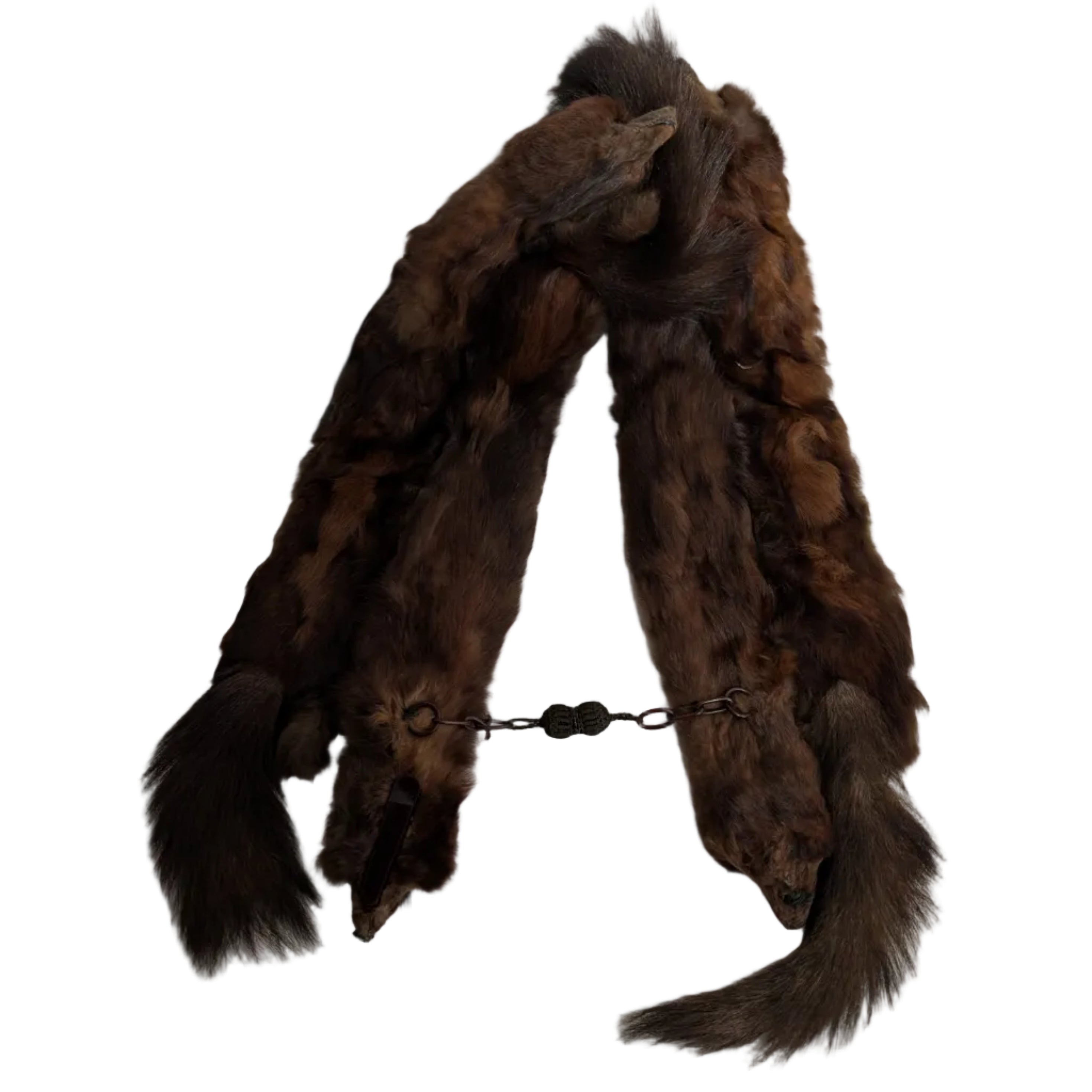 Vintage 4-Pelt Mink Stole